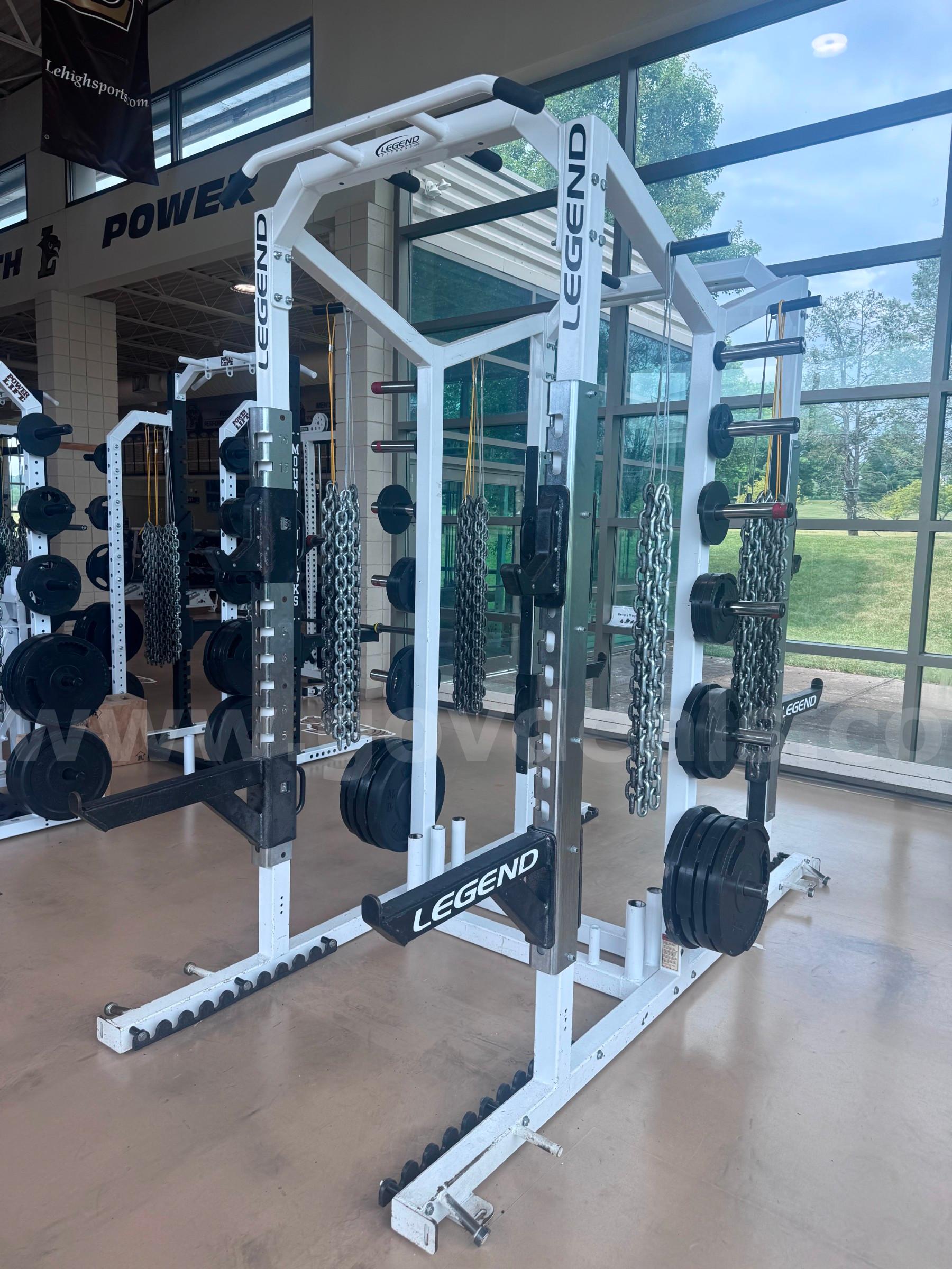 Legend Fitness Double Half Rack Legend  Government Surplus Auction - Photo #3