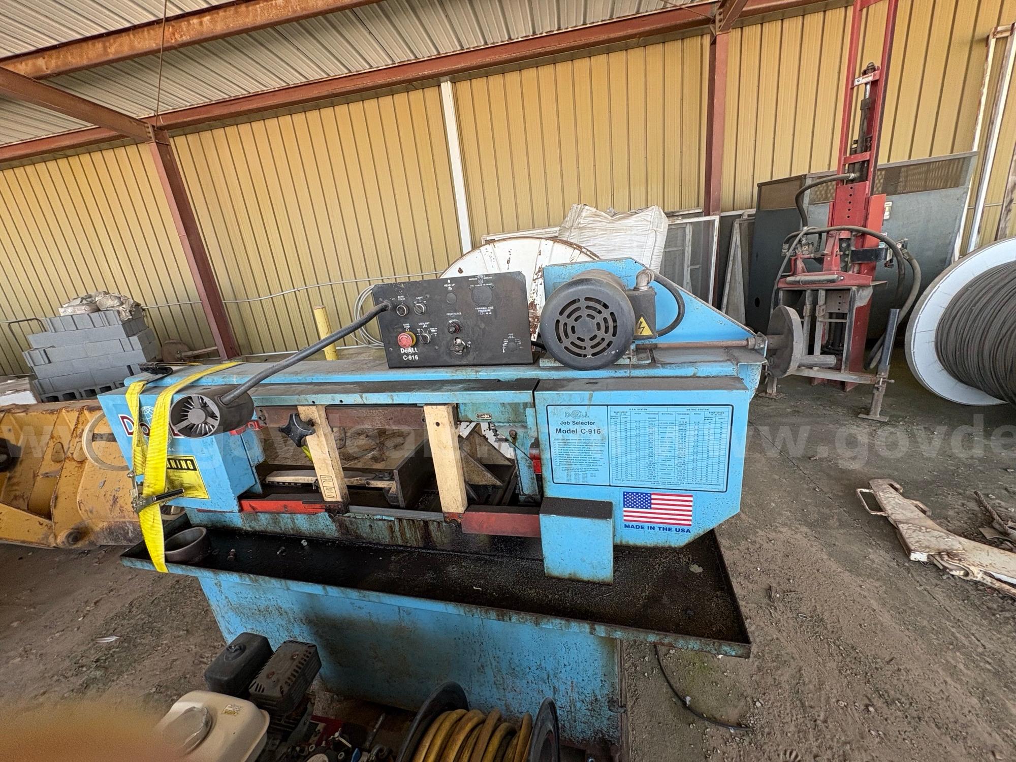 Metal Brake and Band Saw   Government Surplus Auction - Photo #4