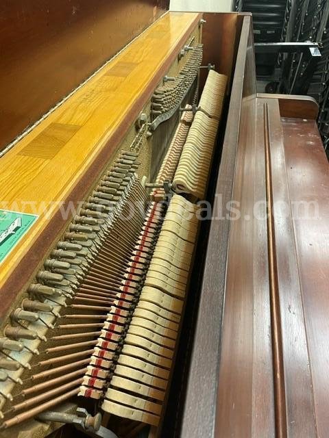 Everett Upright Piano with bench and dolly Everett Studio Government Surplus Auction - Photo #6