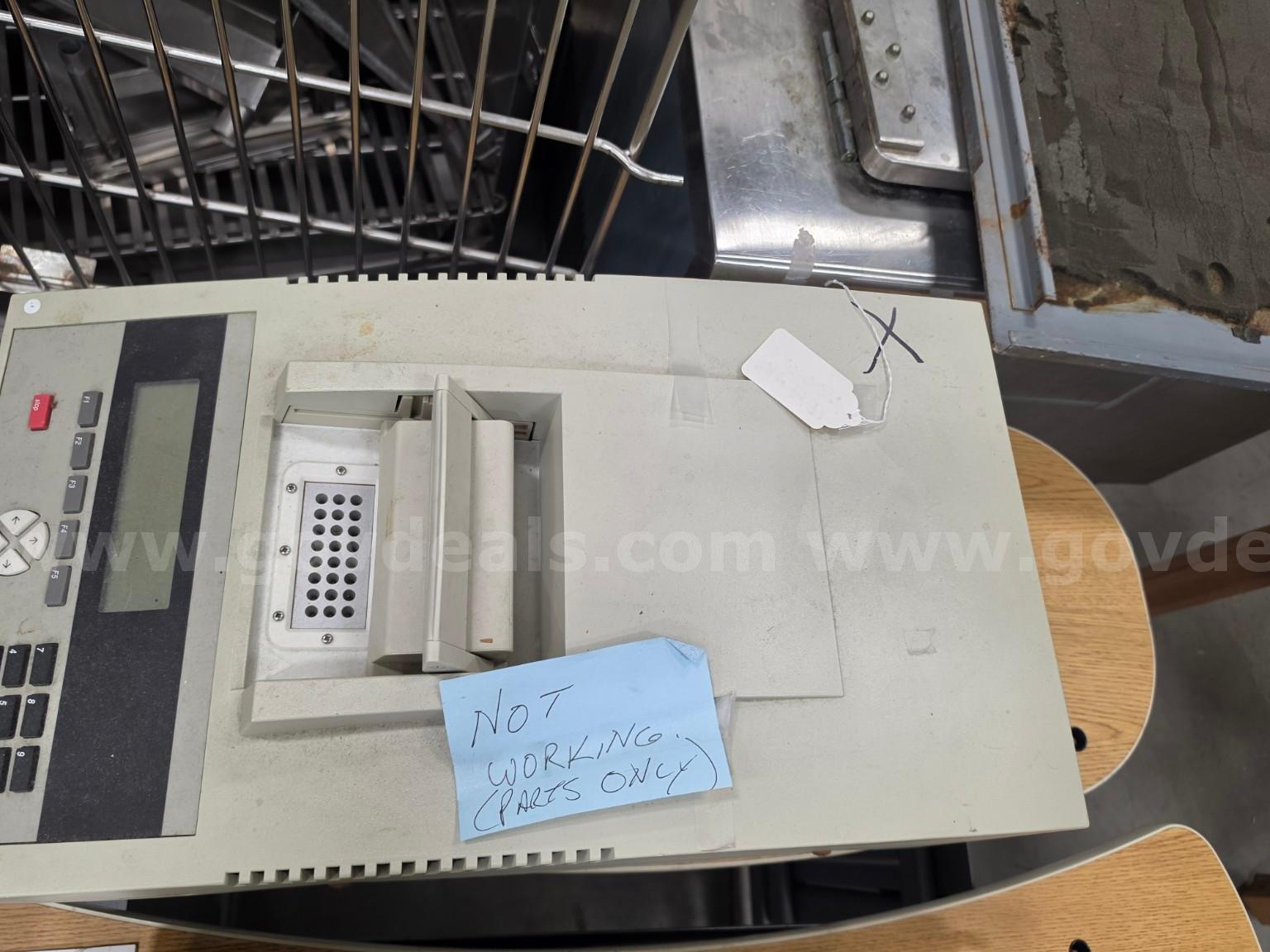 Lot of 2 Perkin Elmer GeneAmp PCR System 2400 Units – Parts Only / Not Working