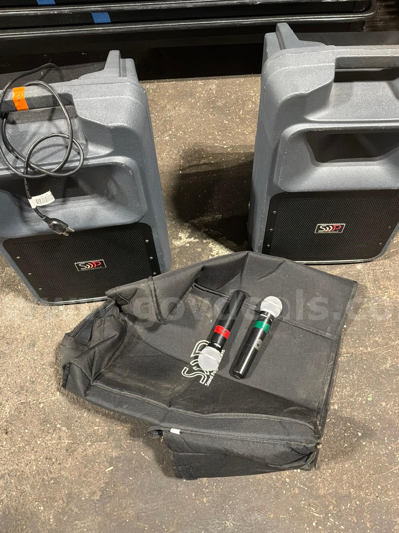 Sound Projections 100-Watt Portable Sound System