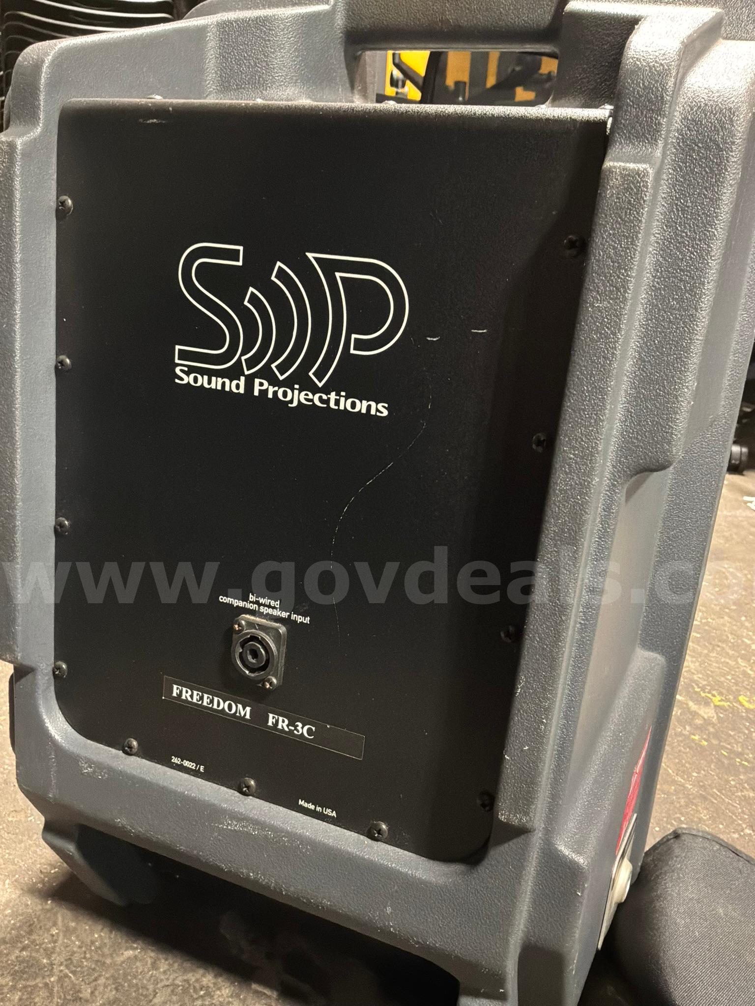 Sound Projections 100-Watt Portable Sound System Freedom 100 Government Surplus Auction - Photo #5
