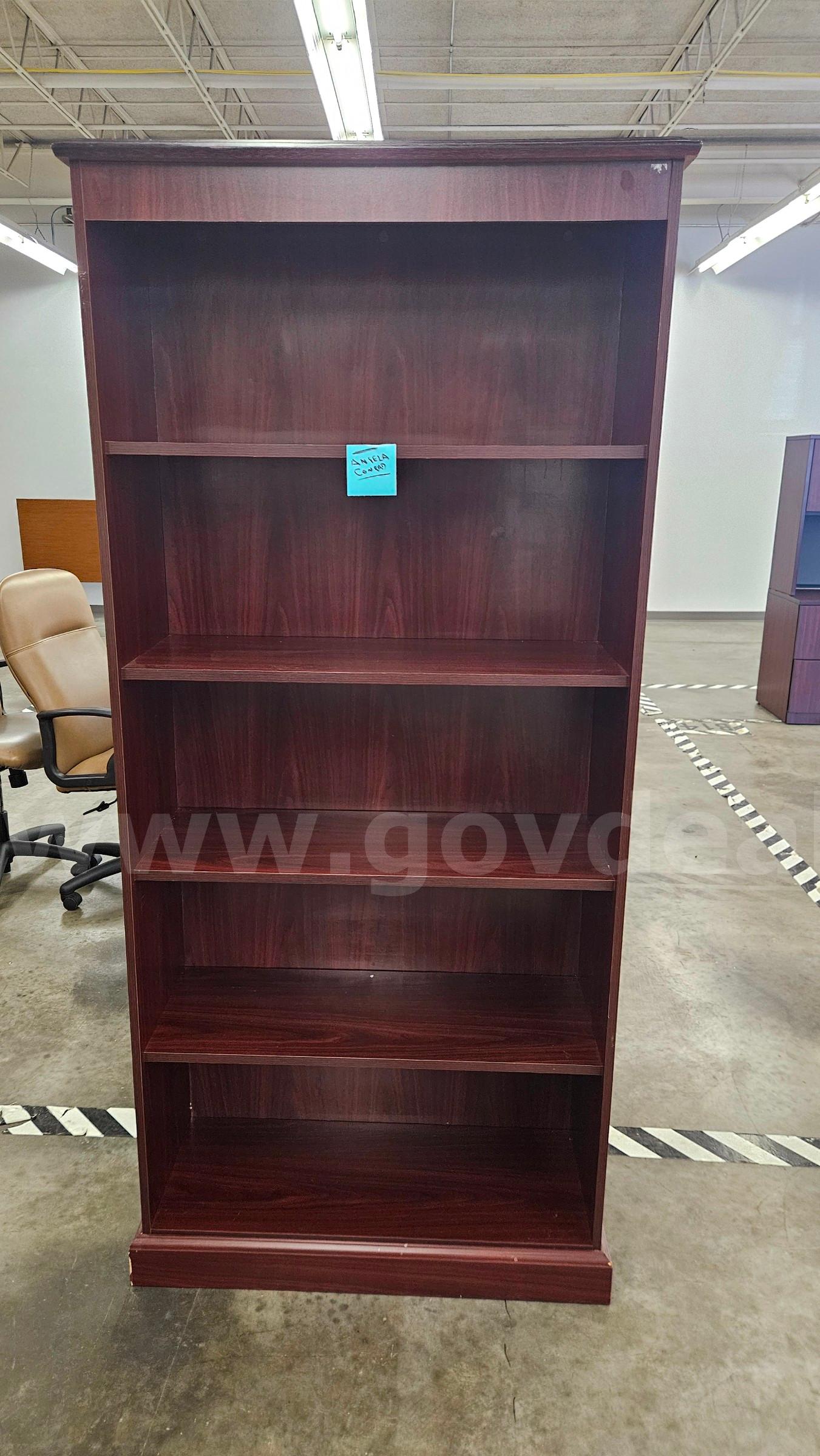 Bookcase 5-Shelves   Government Surplus Auction - Primary Photo
