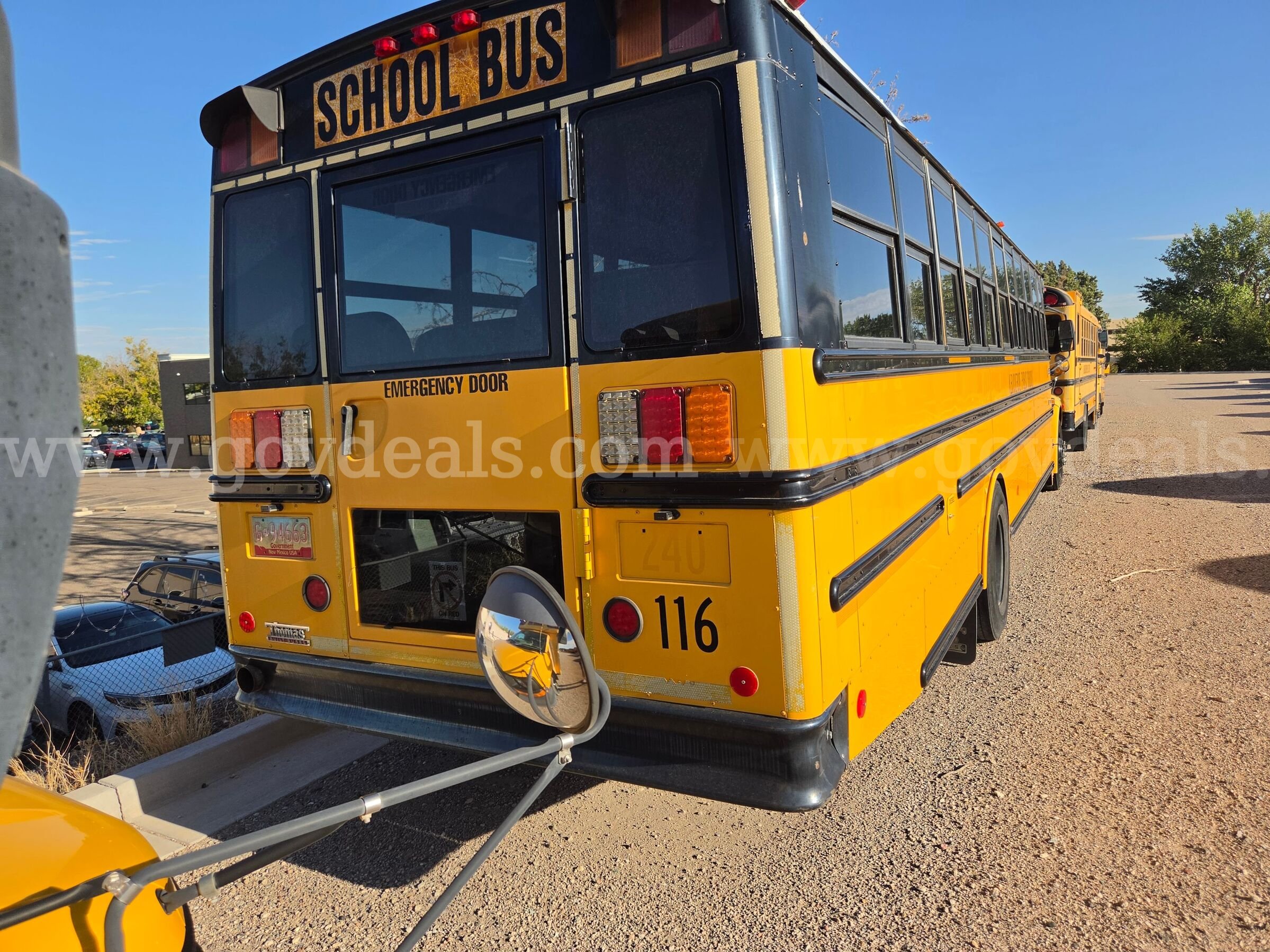 2008 FREIGHTLINER C2 School Bus Freightliner C2 Government Surplus Auction - Photo #4