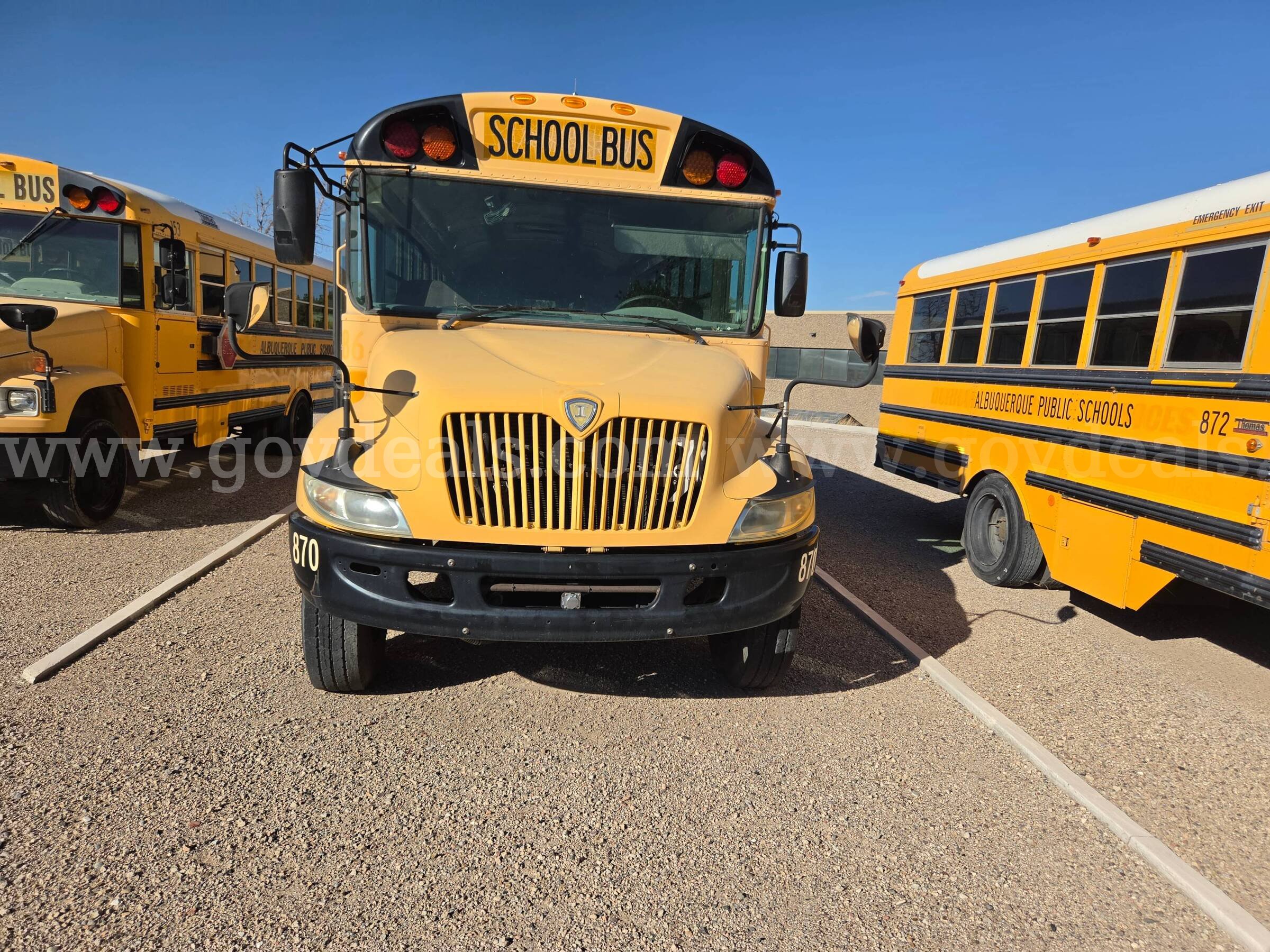 2008 International PB105 School Bus International PB105 Government Surplus Auction - Photo #2