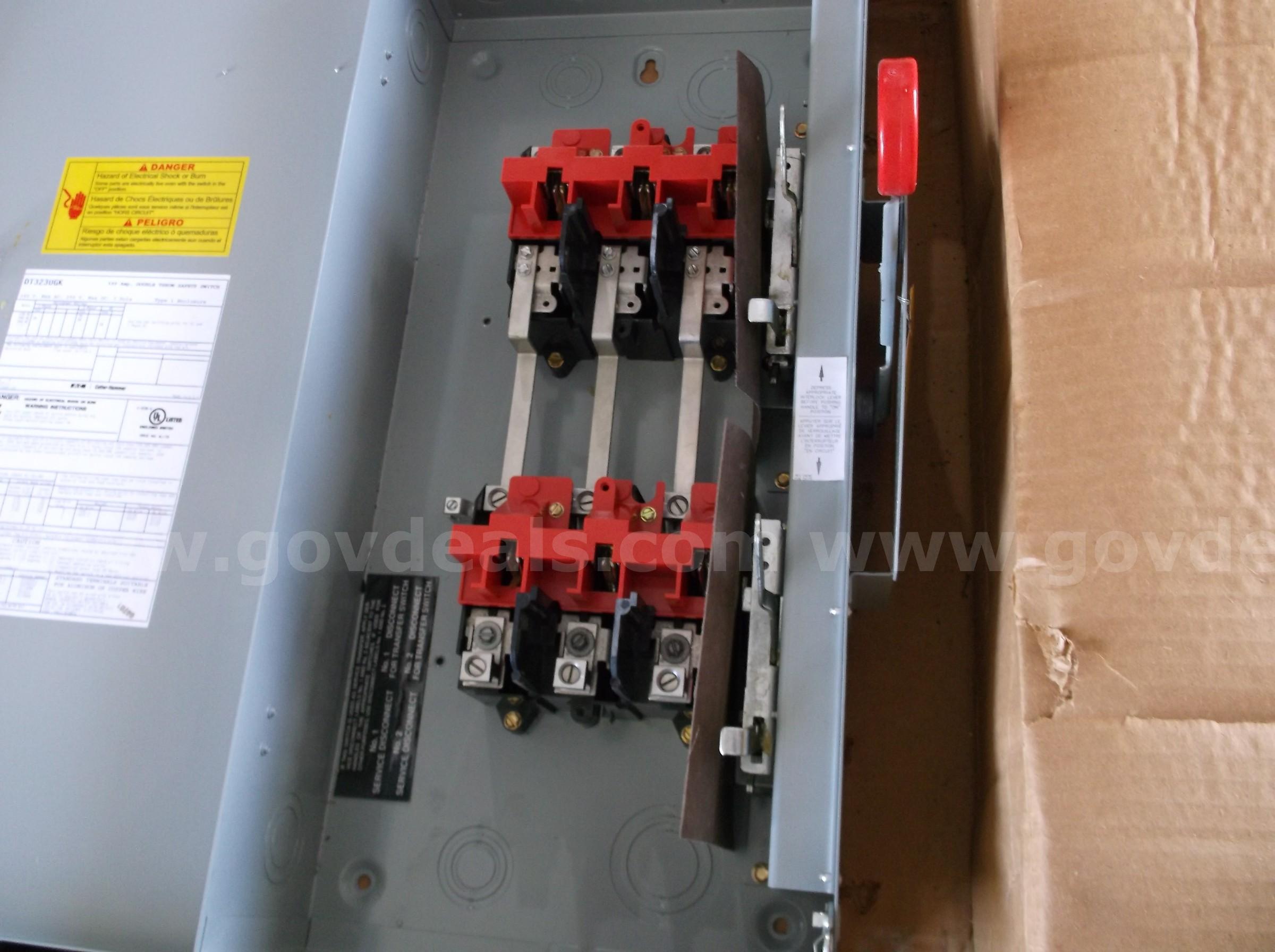 EATON 100A PANEL  100A Government Surplus Auction - Photo #3