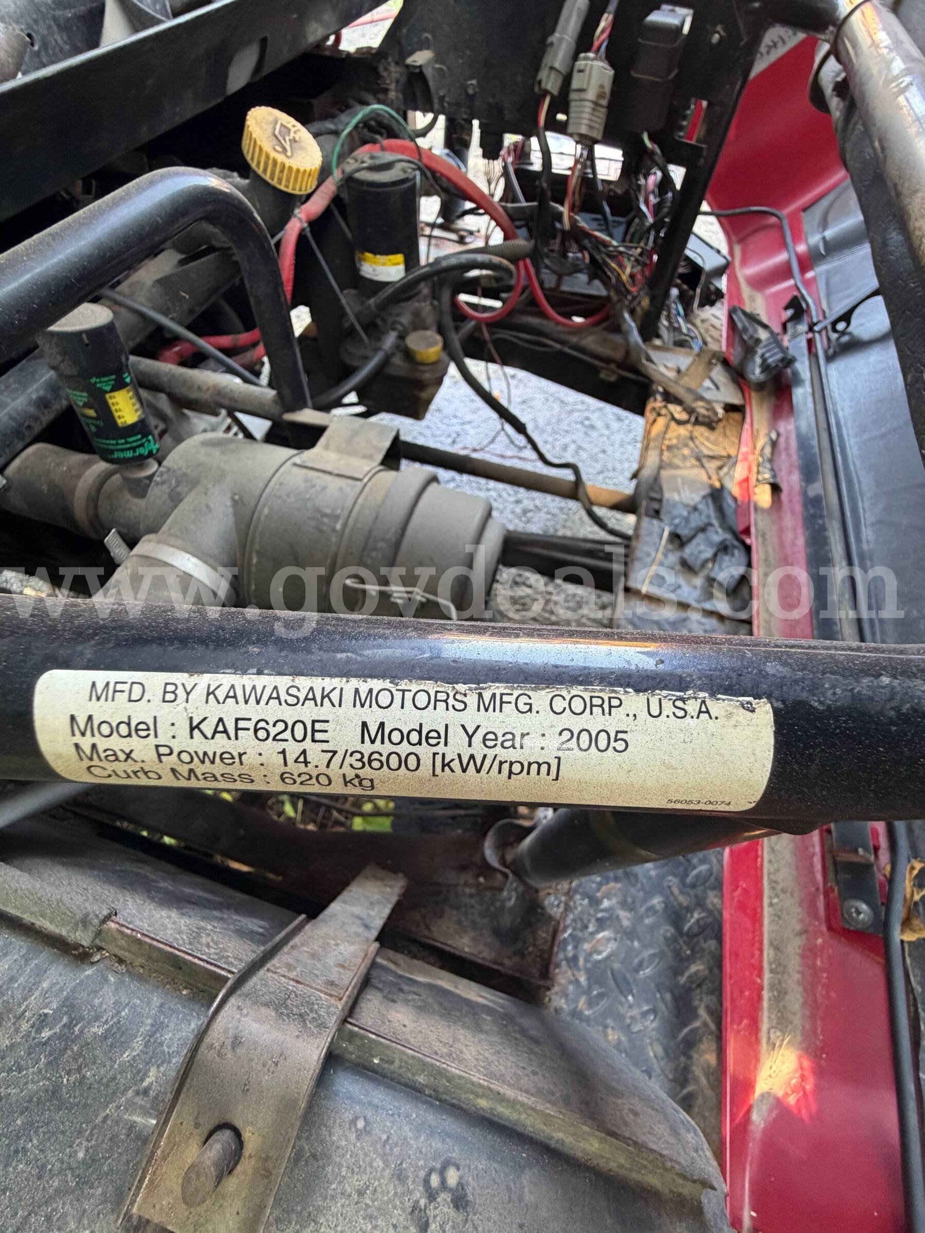2005 Kawasaki Mule 3010 4x4 Kawasaki 3010 Government Surplus Auction - Photo #5