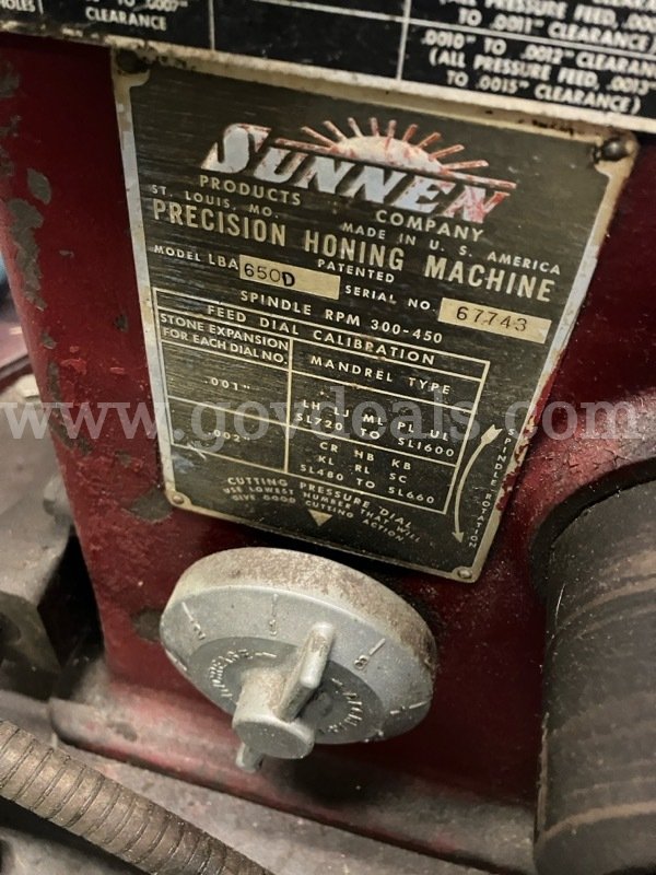 Precision Honing Machine   Government Surplus Auction - Photo #3