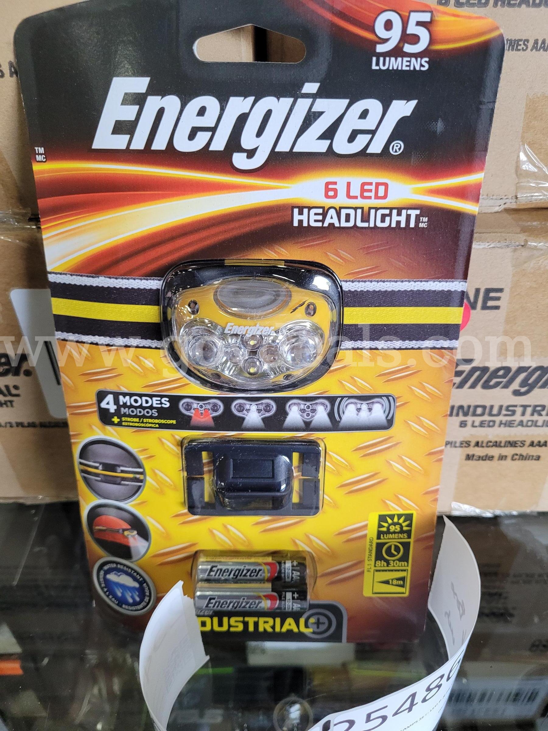 HEADLAMPS SET: LED BATTERY POWERED ENERGIZER HDL33AINE Government Surplus Auction - Photo #2