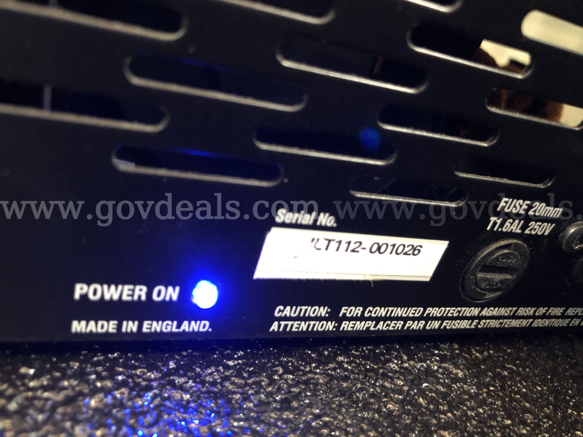 AUDIO MIXING CONSOLE: DIGITAL ALLEN &amp; HEATH iLIVE T-112 Government Surplus Auction - Photo #5