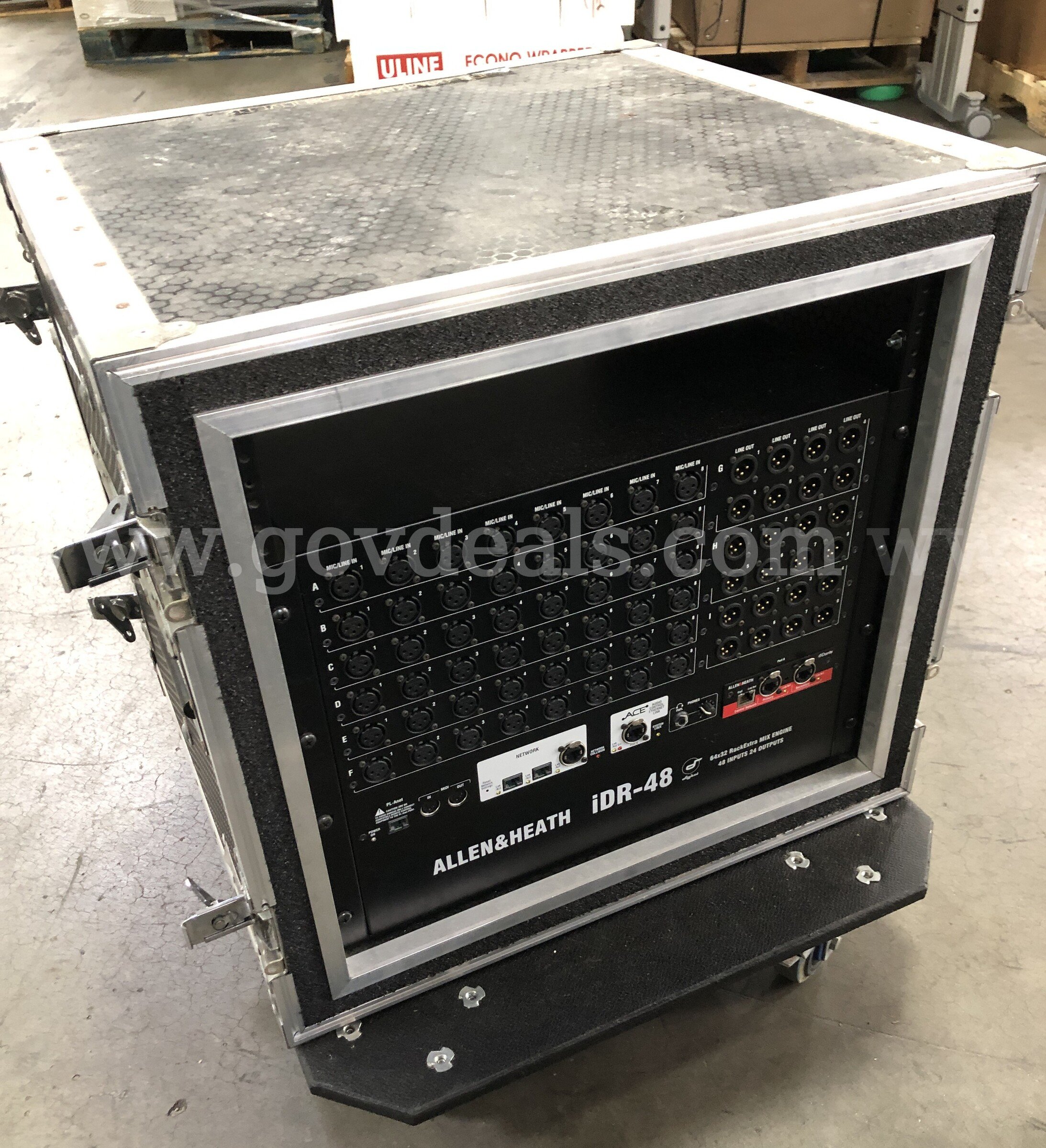 AUDIO MIXING CONSOLE: DIGITAL ALLEN &amp; HEATH iLIVE T-112 Government Surplus Auction - Photo #6