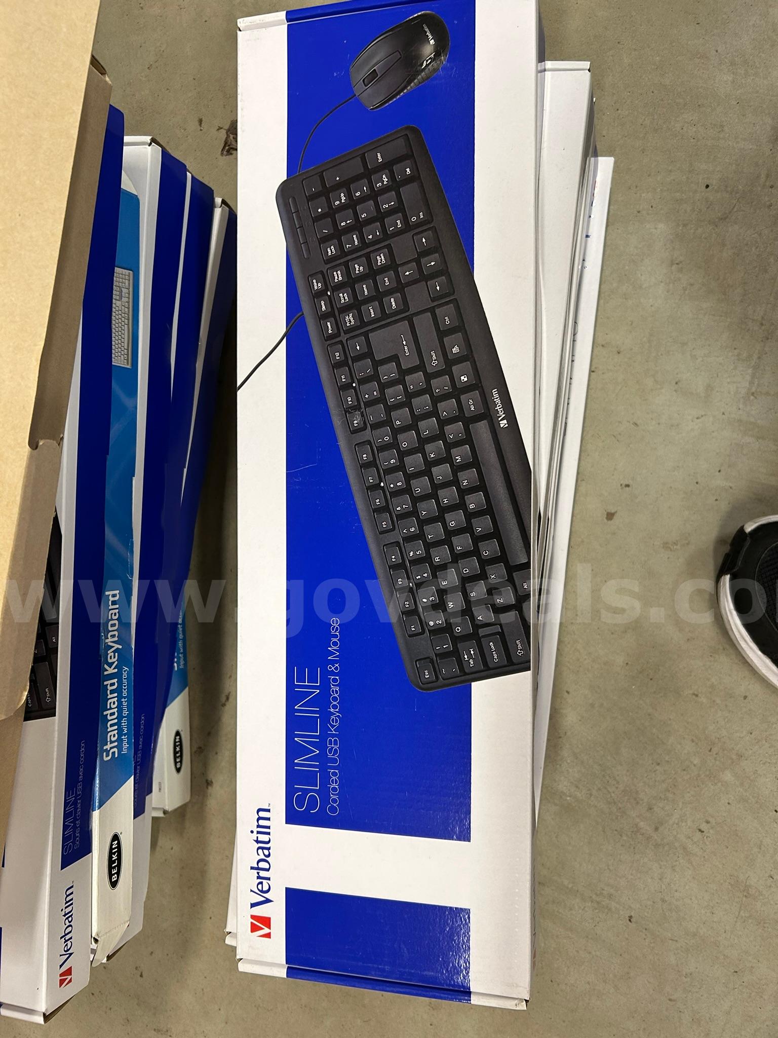 Lot of (13) Keyboards   Government Surplus Auction - Photo #2