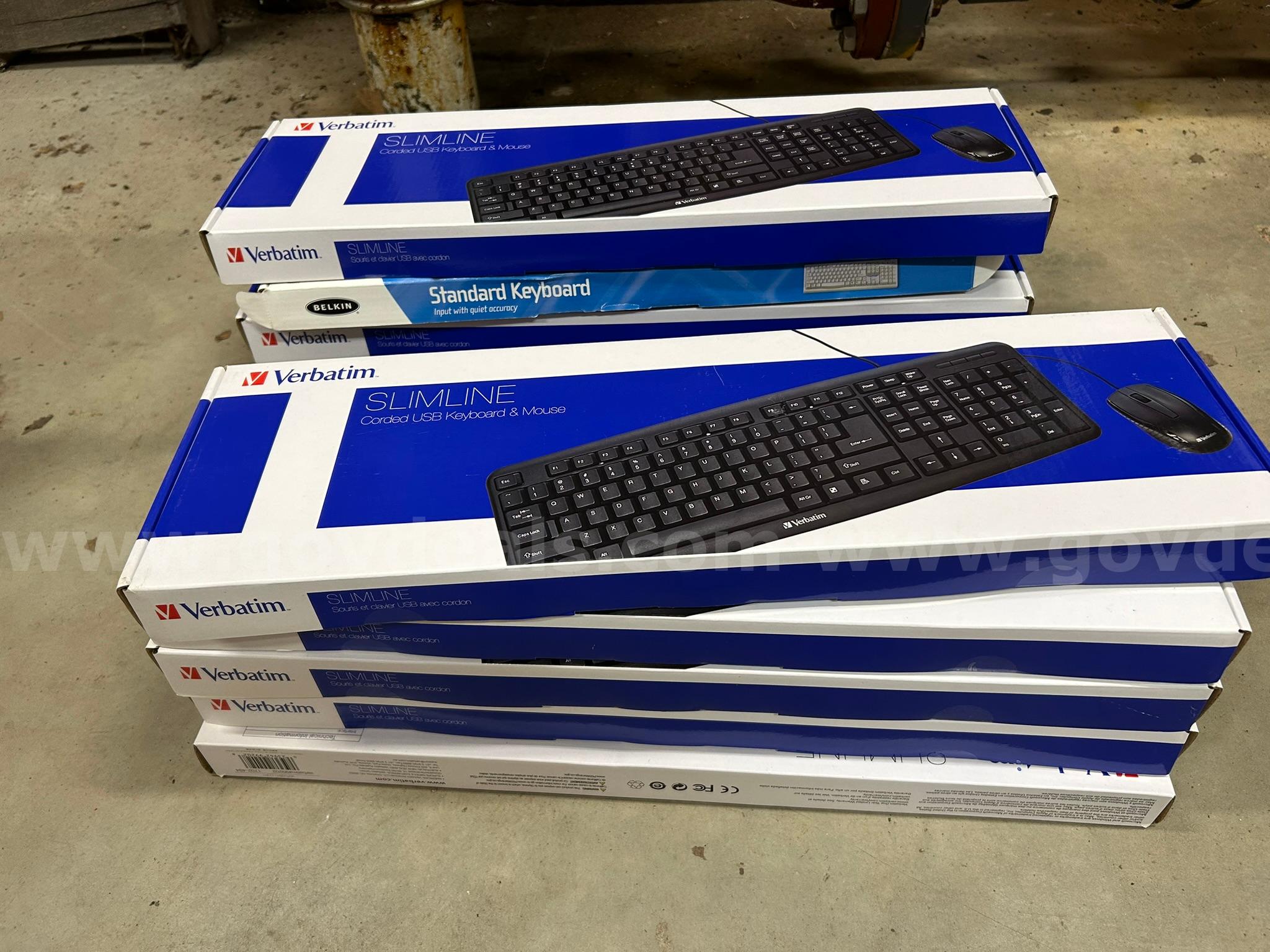 Lot of (13) Keyboards   Government Surplus Auction - Photo #4