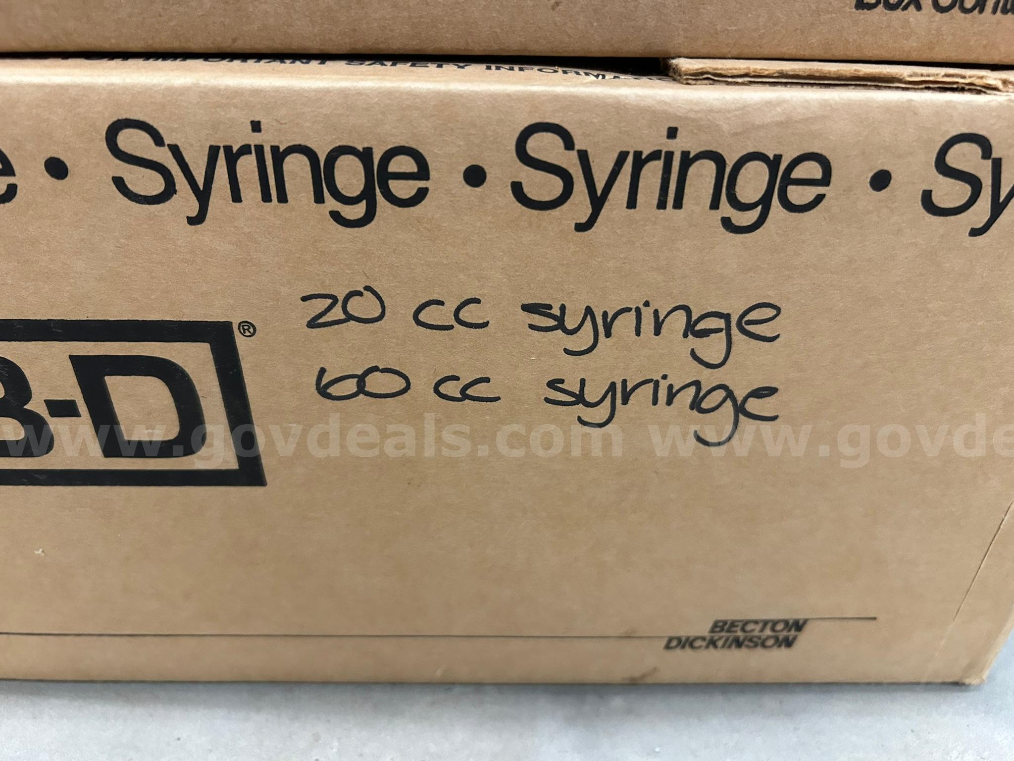 Large Lot of Syringes   Government Surplus Auction - Photo #2