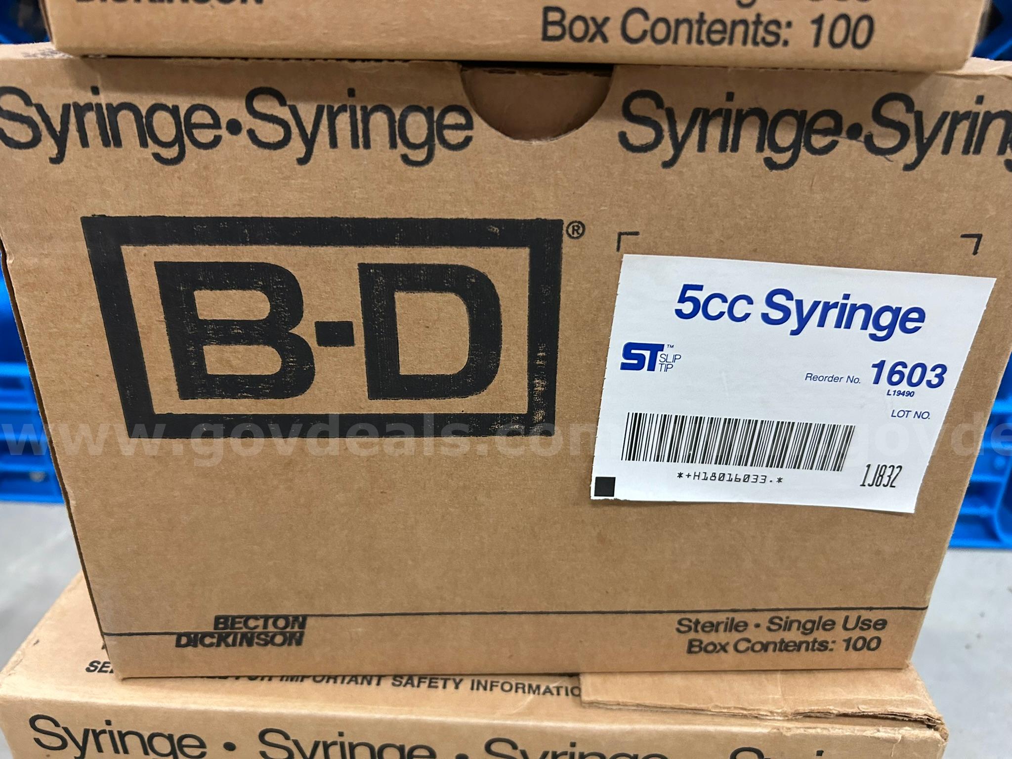 Large Lot of Syringes   Government Surplus Auction - Photo #3