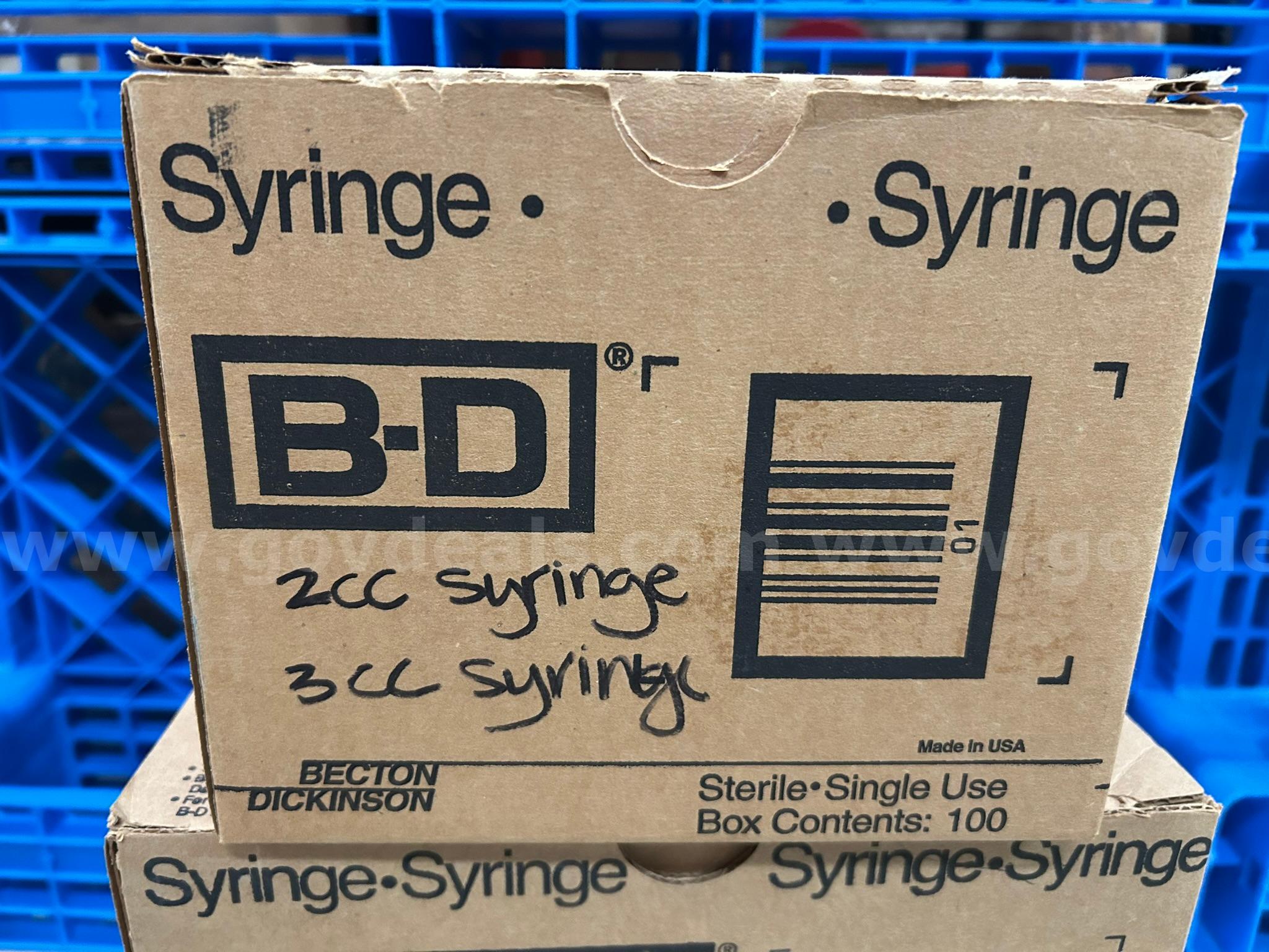 Large Lot of Syringes   Government Surplus Auction - Photo #4
