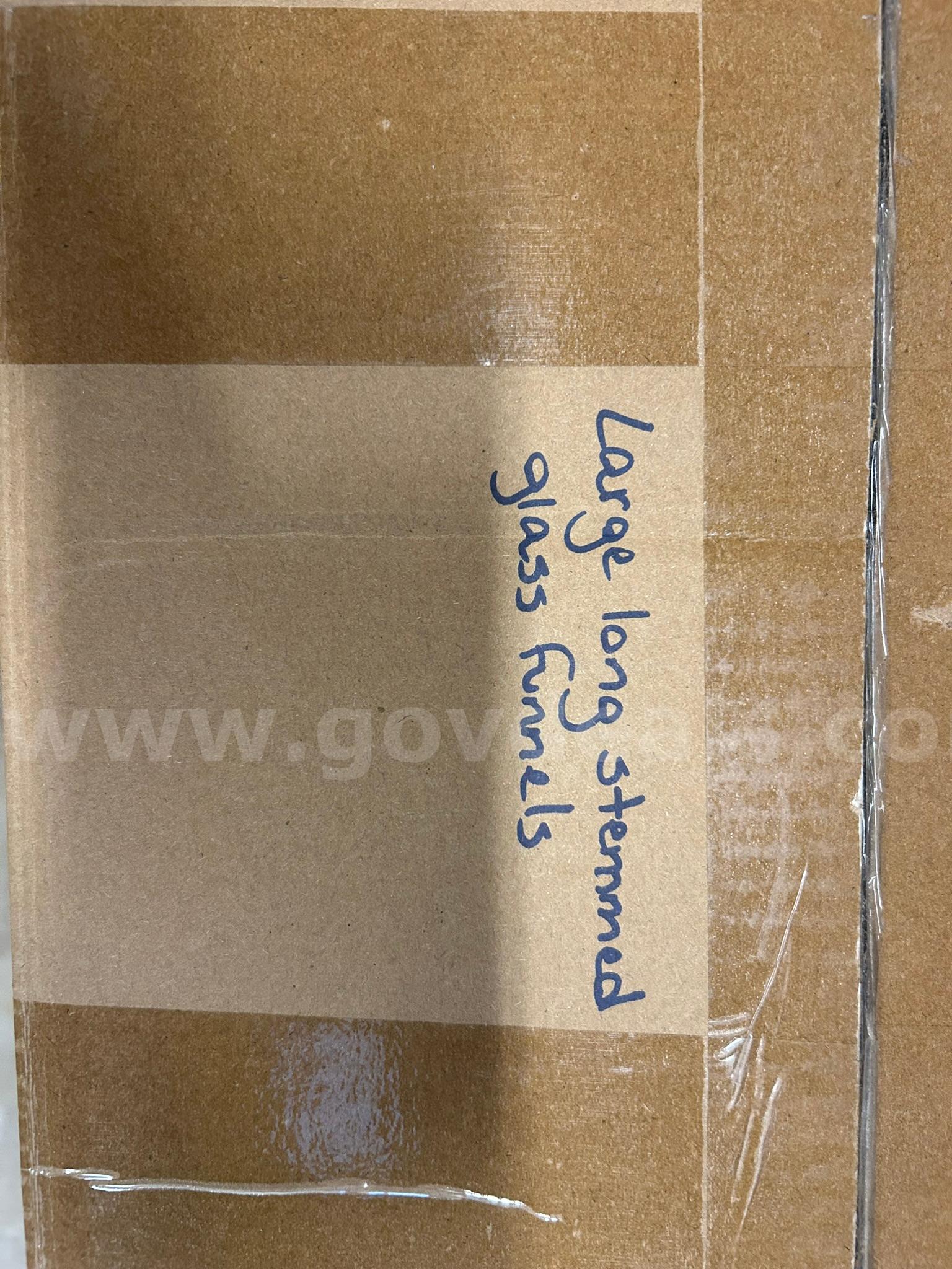 Lot of Glass Funnels   Government Surplus Auction - Primary Photo