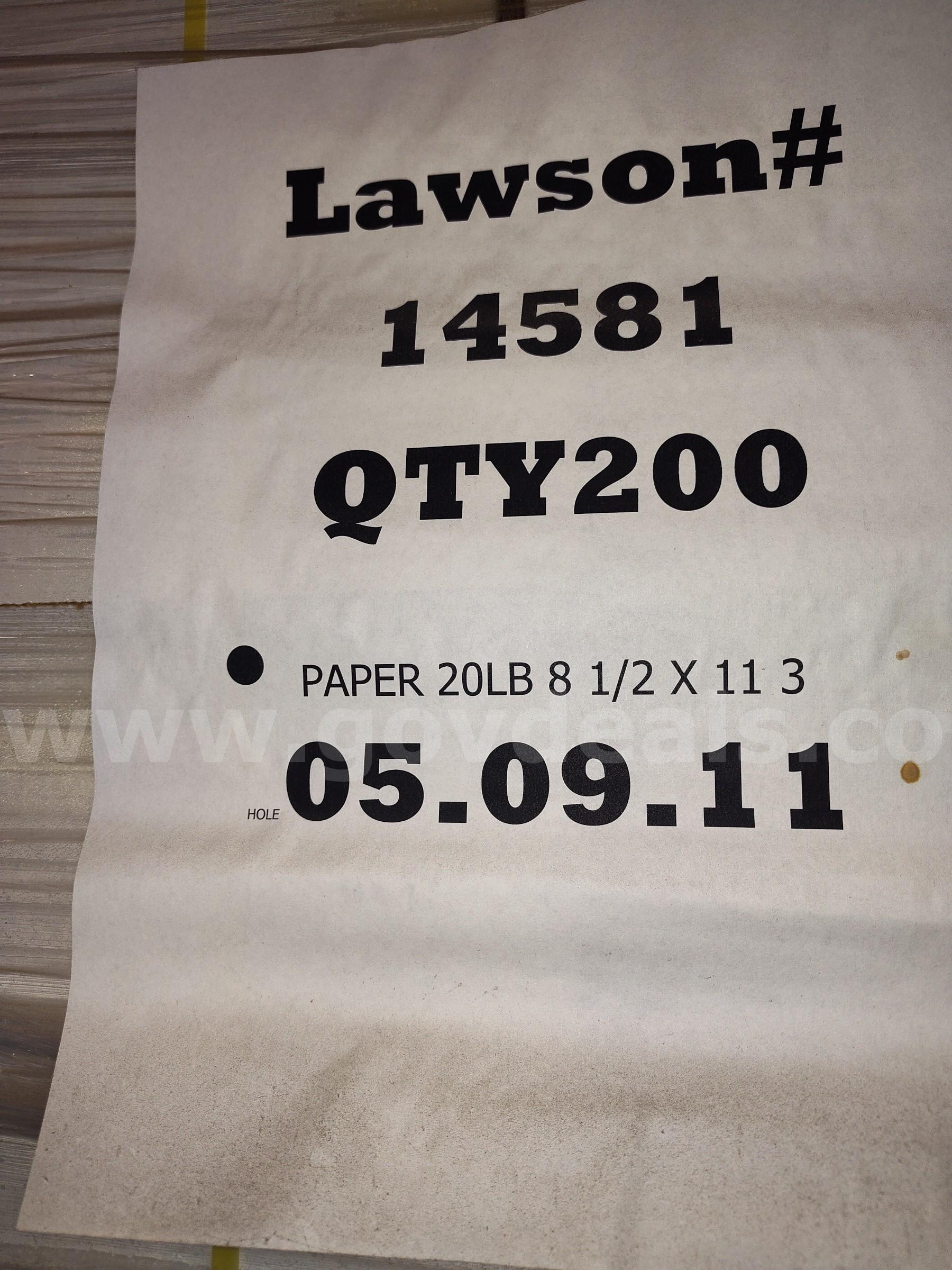 VARIOUS PAPER PRODUCTS   Government Surplus Auction - Photo #2