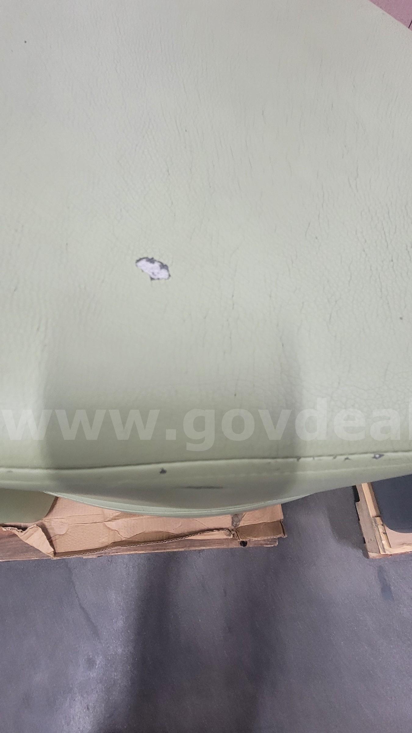 **** LEARNITURE GREEN UPHOLSTERED OTTOMANS **** (I)   Government Surplus Auction - Photo #4
