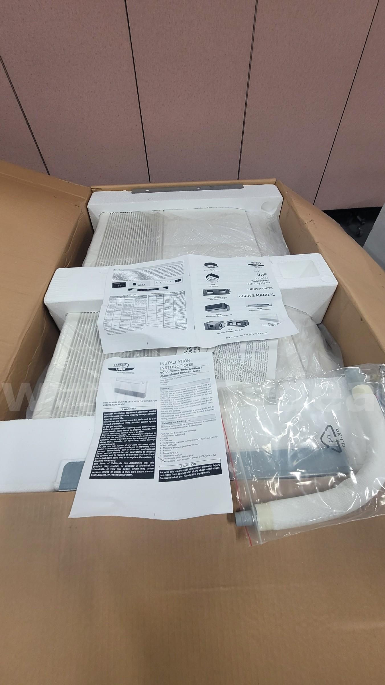 **** LENNOX VRF SYSTEM AIRCONDITIONING UNIT 2 UNITS NEW IN A BOX **** (I)   Government Surplus Auction - Photo #5