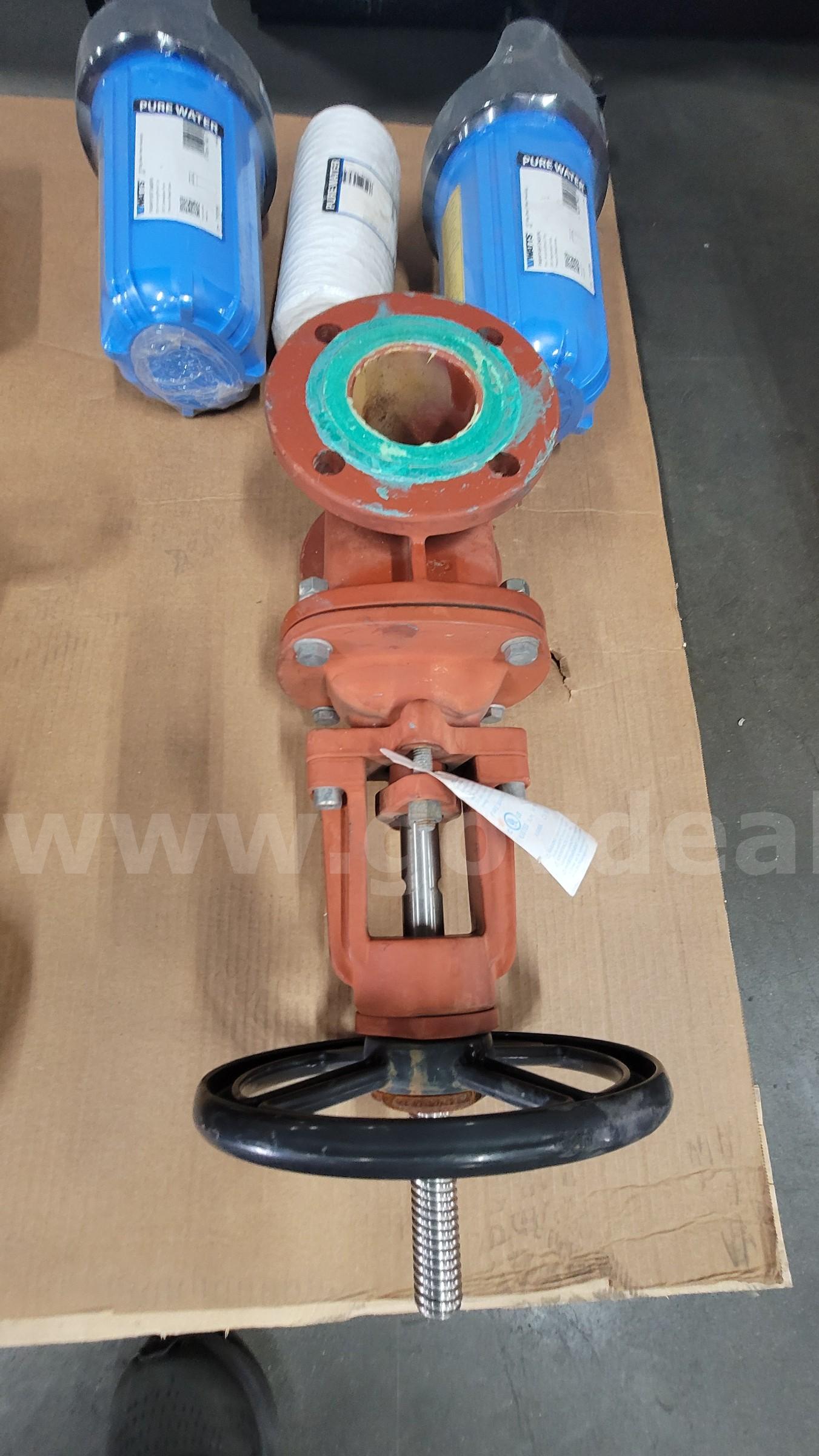 ****INDUSTRIAL WATER PRESSURE GATE VALVE AND WATER FILTER **** (I)   Government Surplus Auction - Photo #3