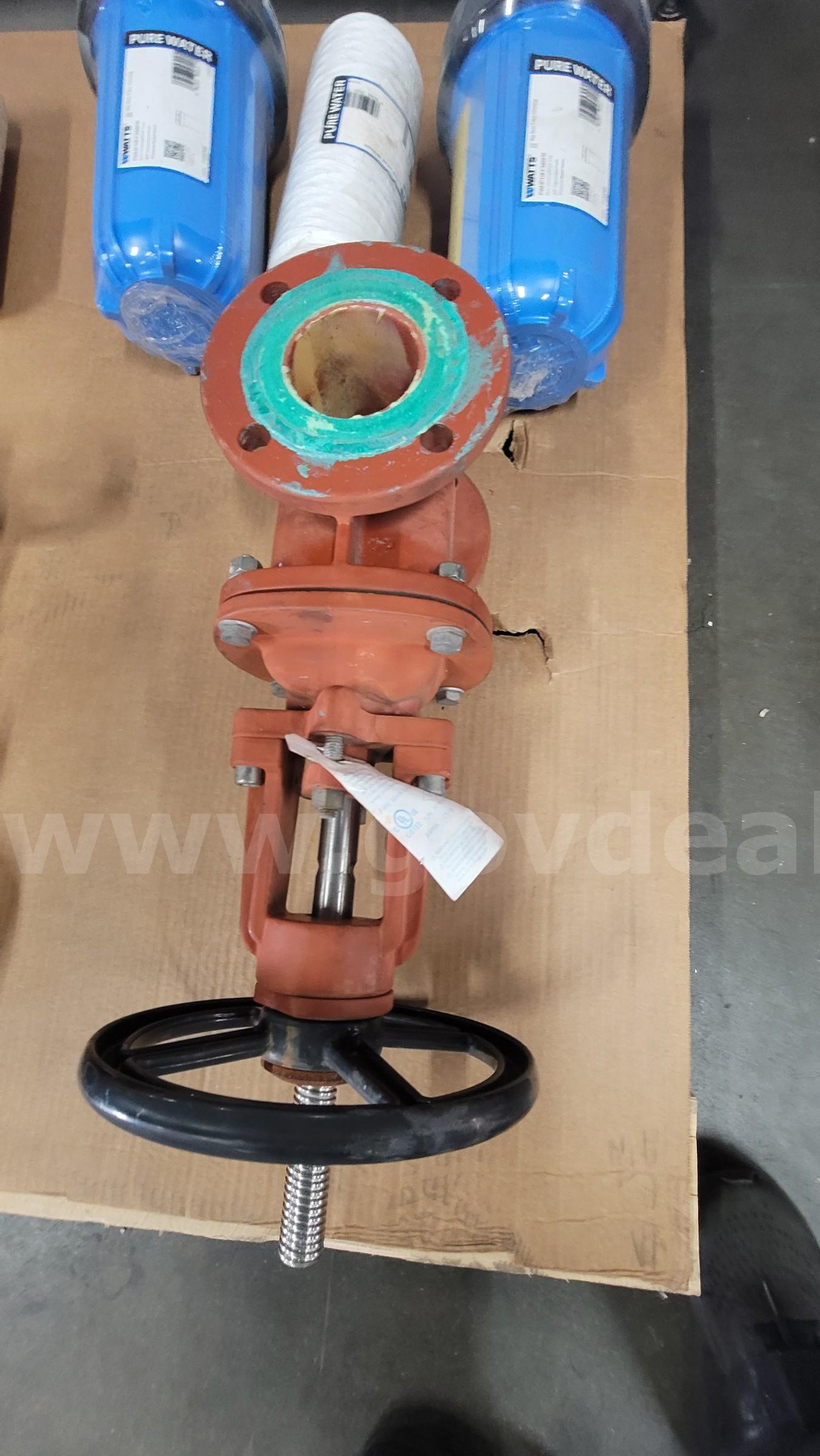 ****INDUSTRIAL WATER PRESSURE GATE VALVE AND WATER FILTER **** (I)   Government Surplus Auction - Photo #6