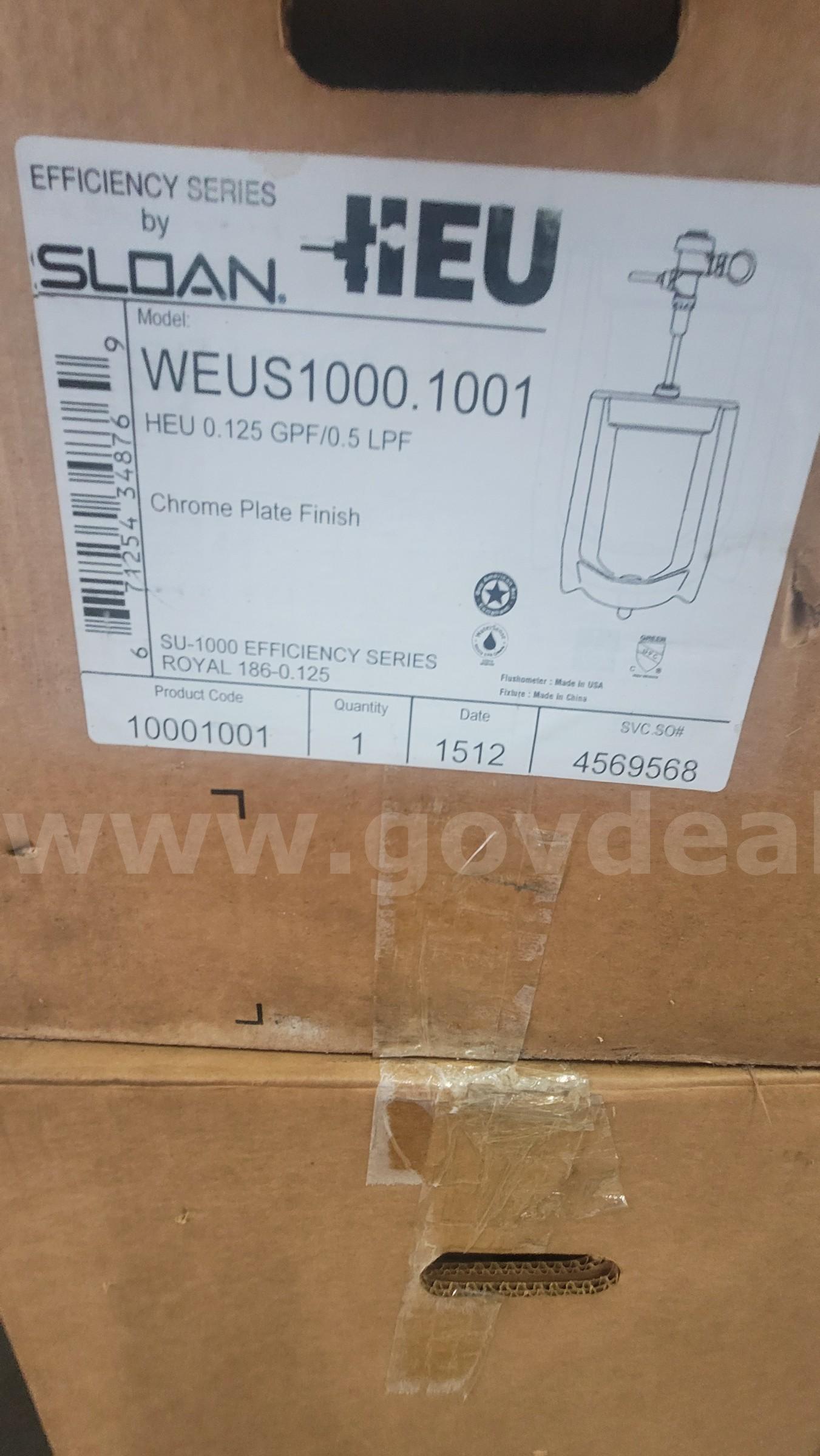 **** MEN MOUNTED COMMERCIAL URINAL NEW IN A BOX LOT OF 5 **** (I)   Government Surplus Auction - Photo #3