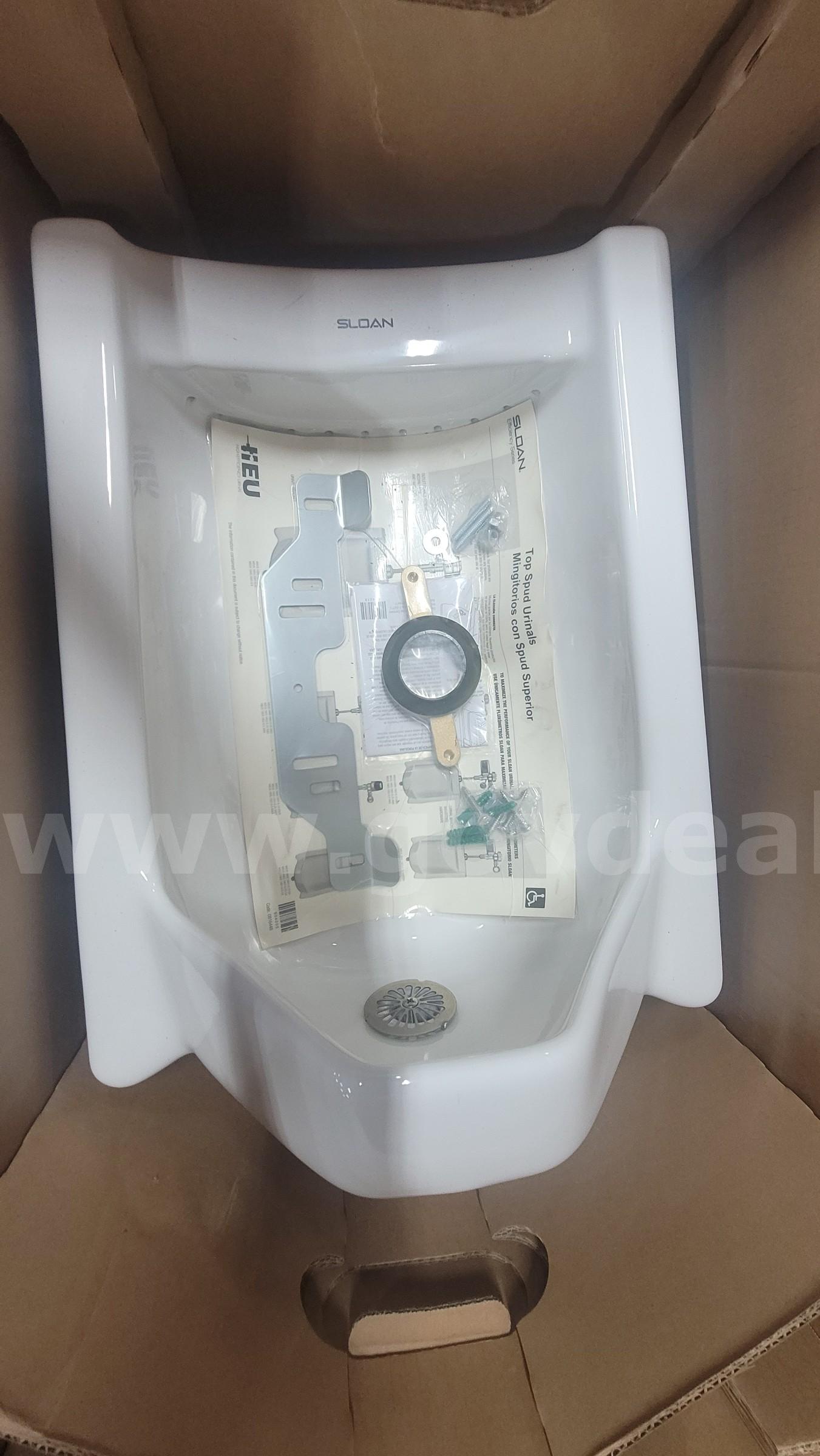 **** MEN MOUNTED COMMERCIAL URINAL NEW IN A BOX LOT OF 5 **** (I)   Government Surplus Auction - Photo #5