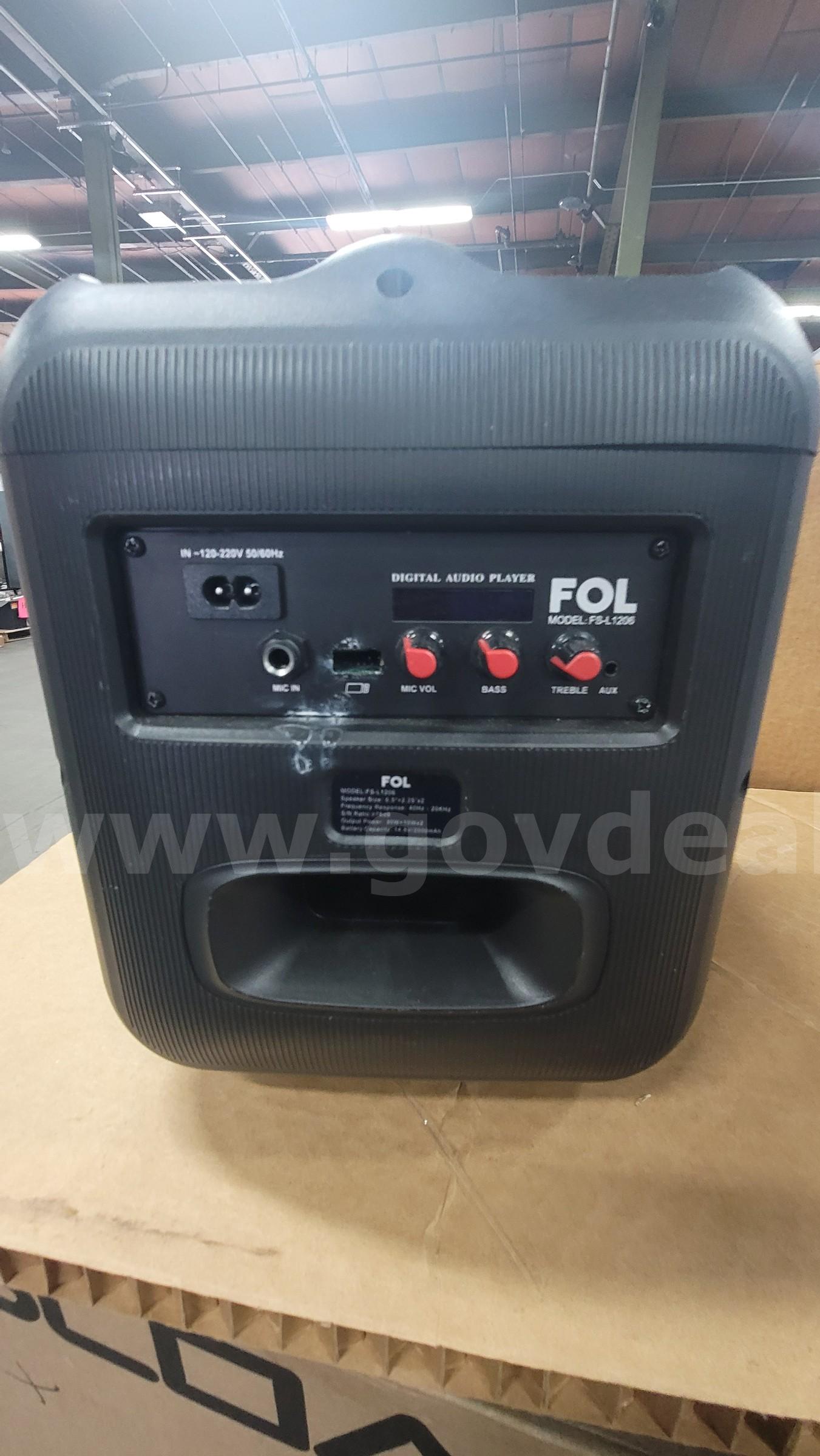**** FOL PORTABLE BLUETOOTH SPEAKER*** (I) Honda Pilot Government Surplus Auction - Photo #2