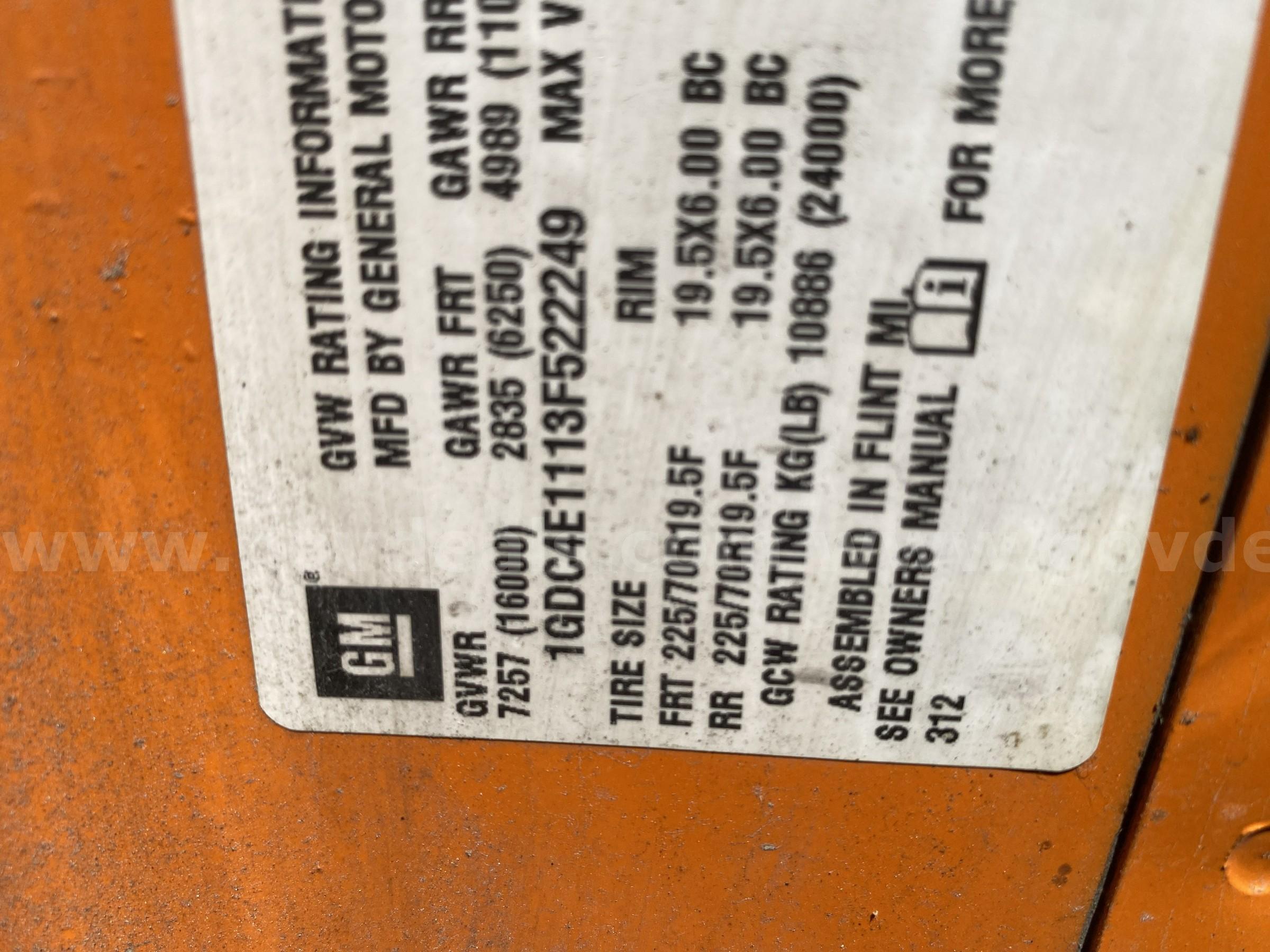2003 GMC C4C042 GMC C4C042 Government Surplus Auction - Photo #6