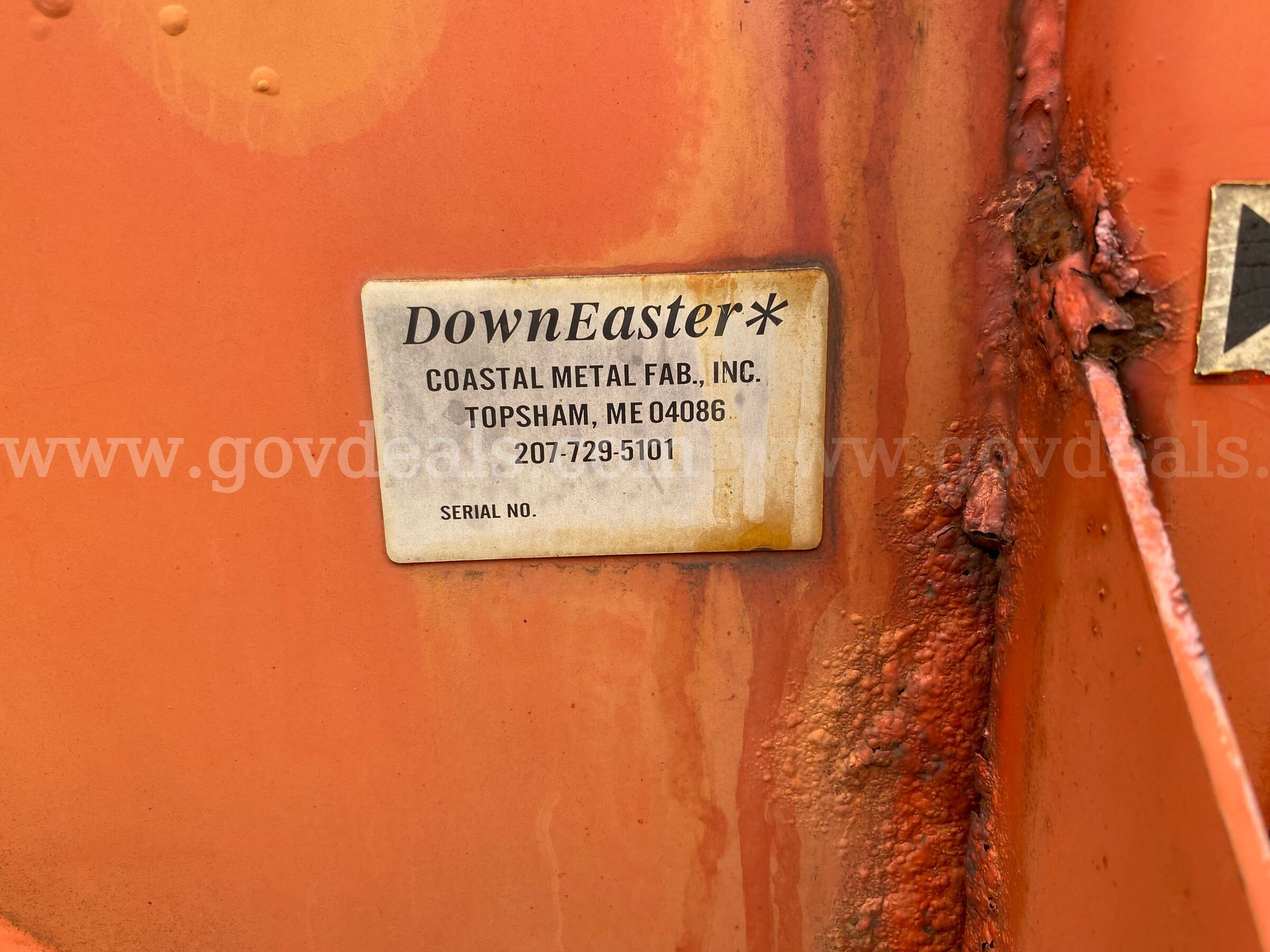 Down Easter sander 11 yard 14 feet long Down Easter  Government Surplus Auction - Photo #5
