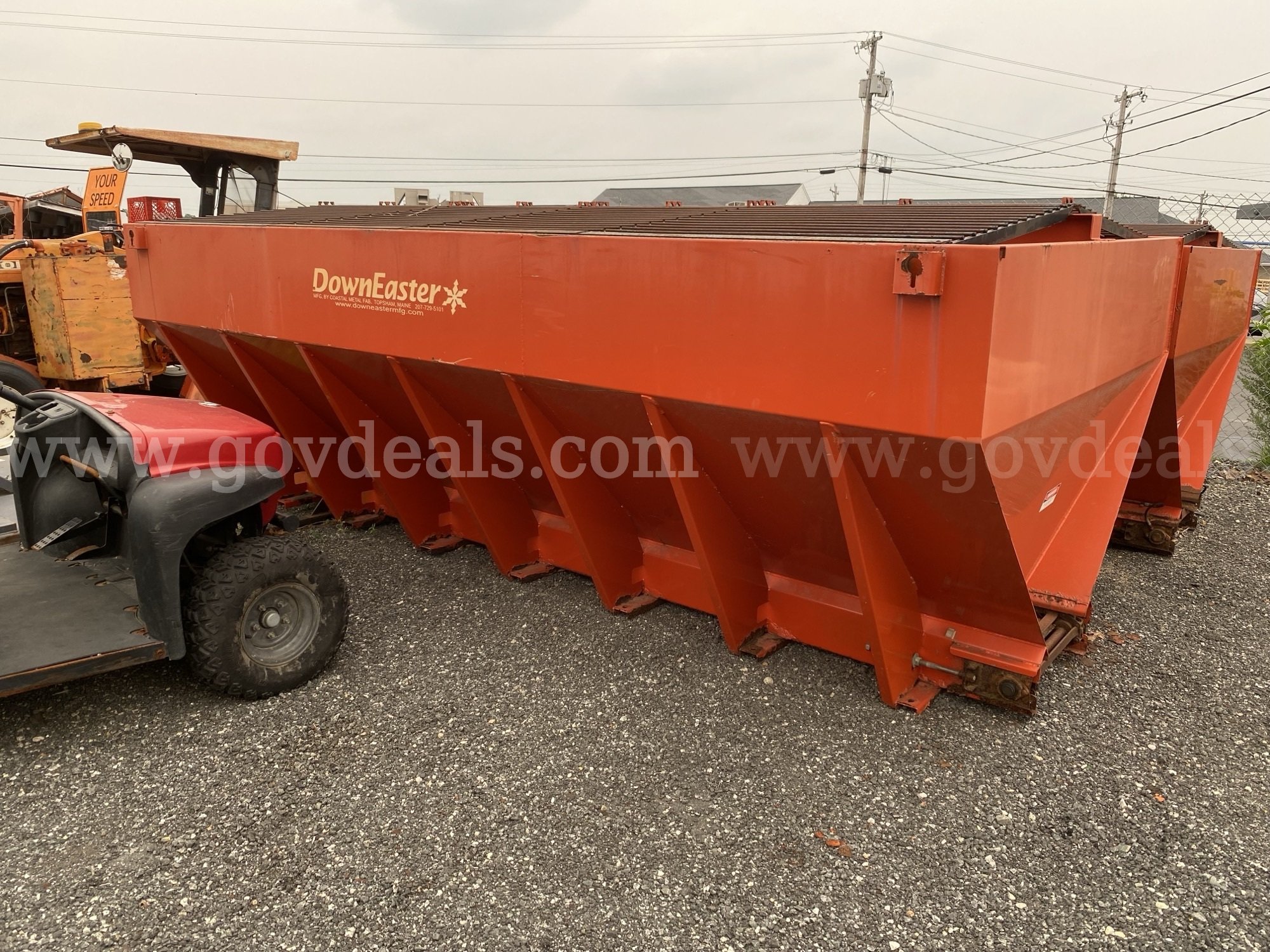 Down Easter sander 11 yard 14 foot long
