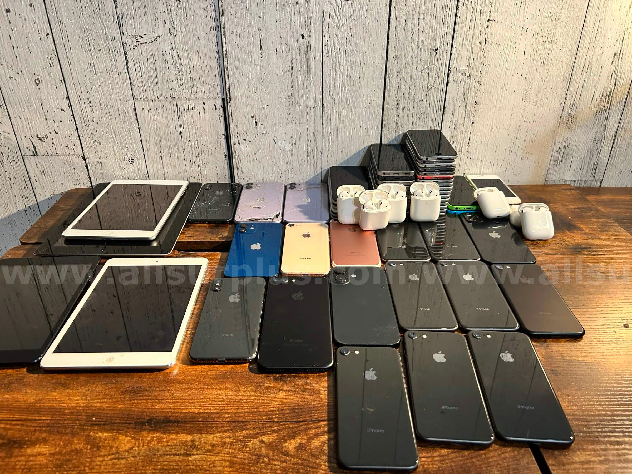 64 Ea. Apple Devices | iPhones | iPods | iPads | AirPods