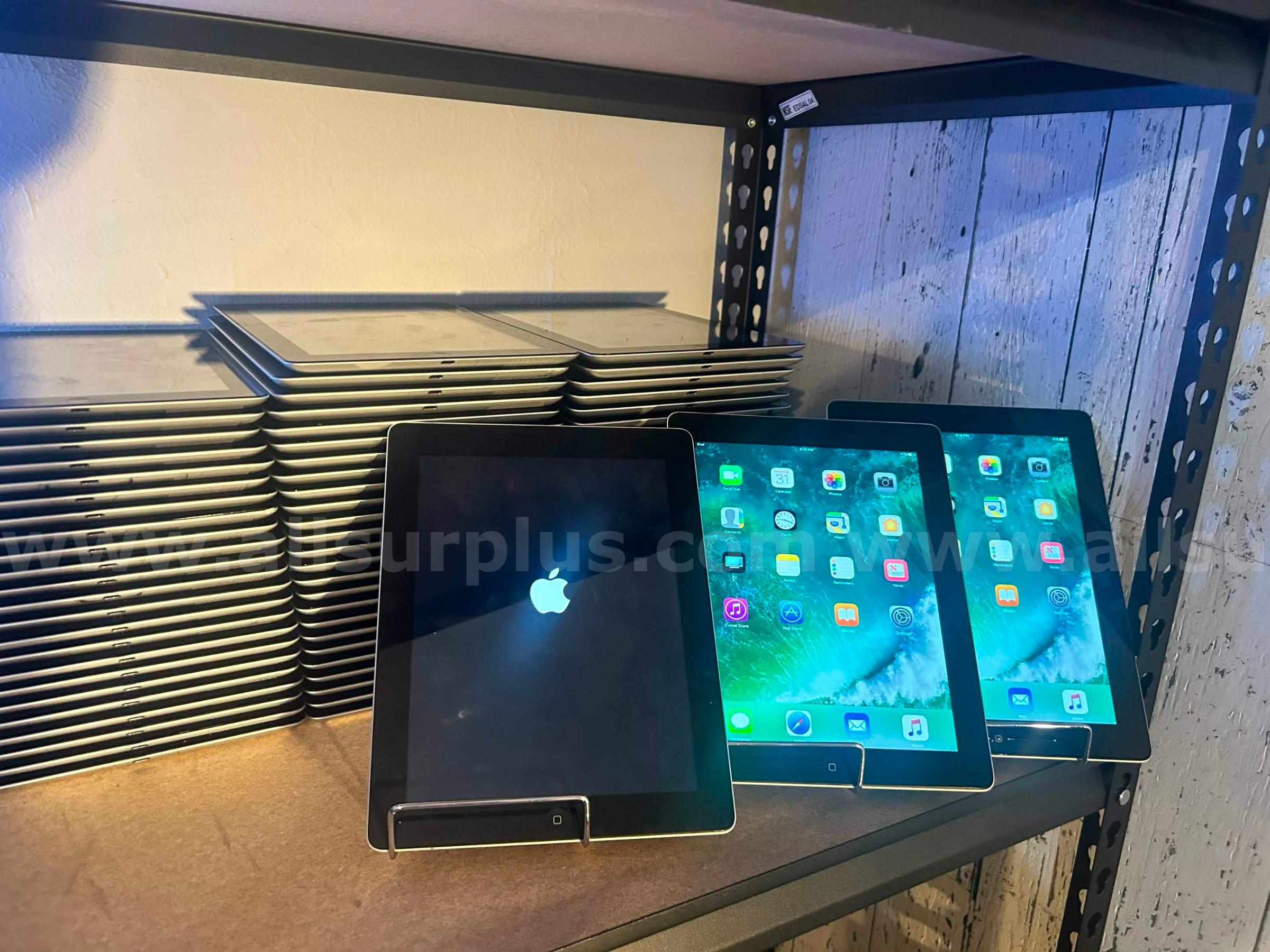 100 Ea. Apple Ipads | Tested To Power On Apple 100 Government Surplus Auction - Photo #6