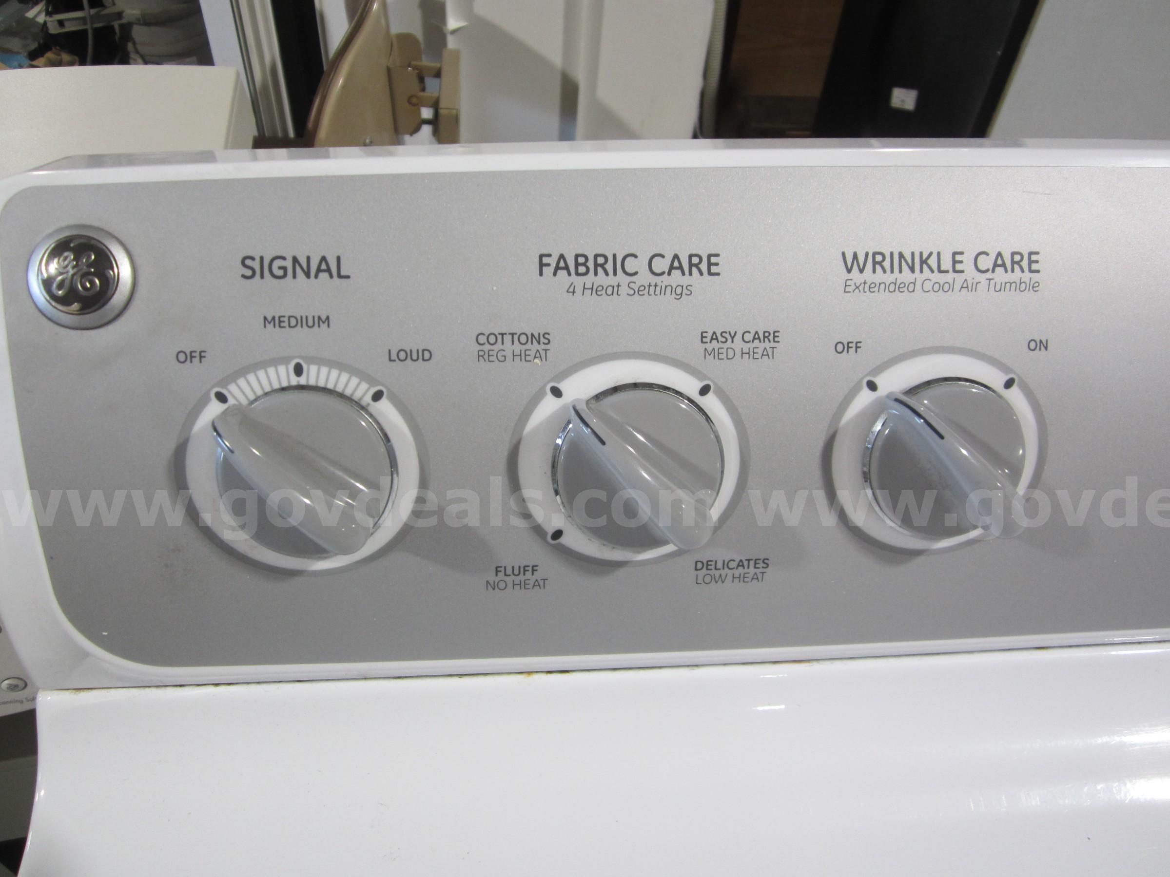 GE DRYER  LOT 746  746 Government Surplus Auction - Photo #3