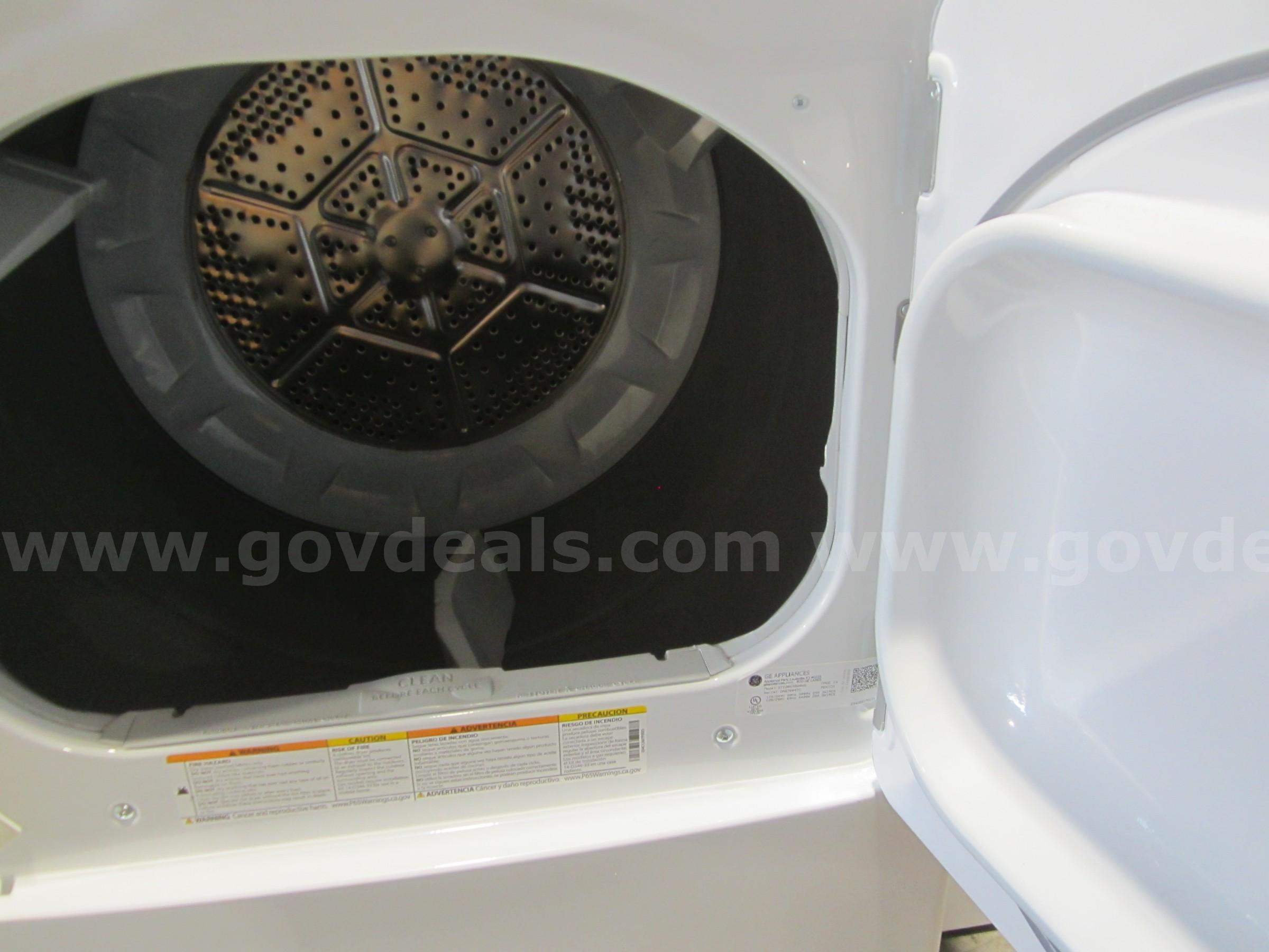 GE DRYER  LOT 748  748 Government Surplus Auction - Photo #3