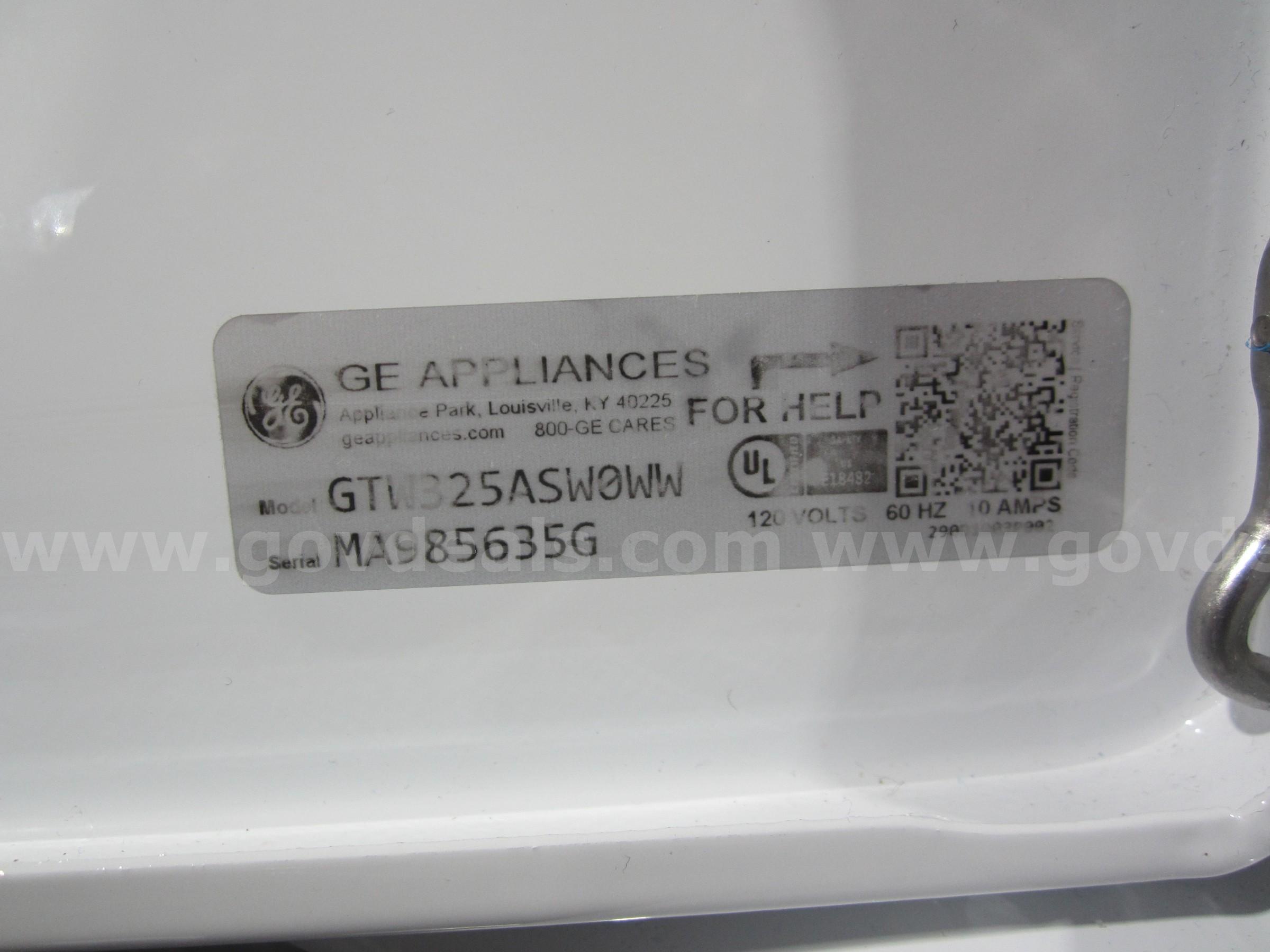 GE WASHER  LOT 749  749 Government Surplus Auction - Photo #4