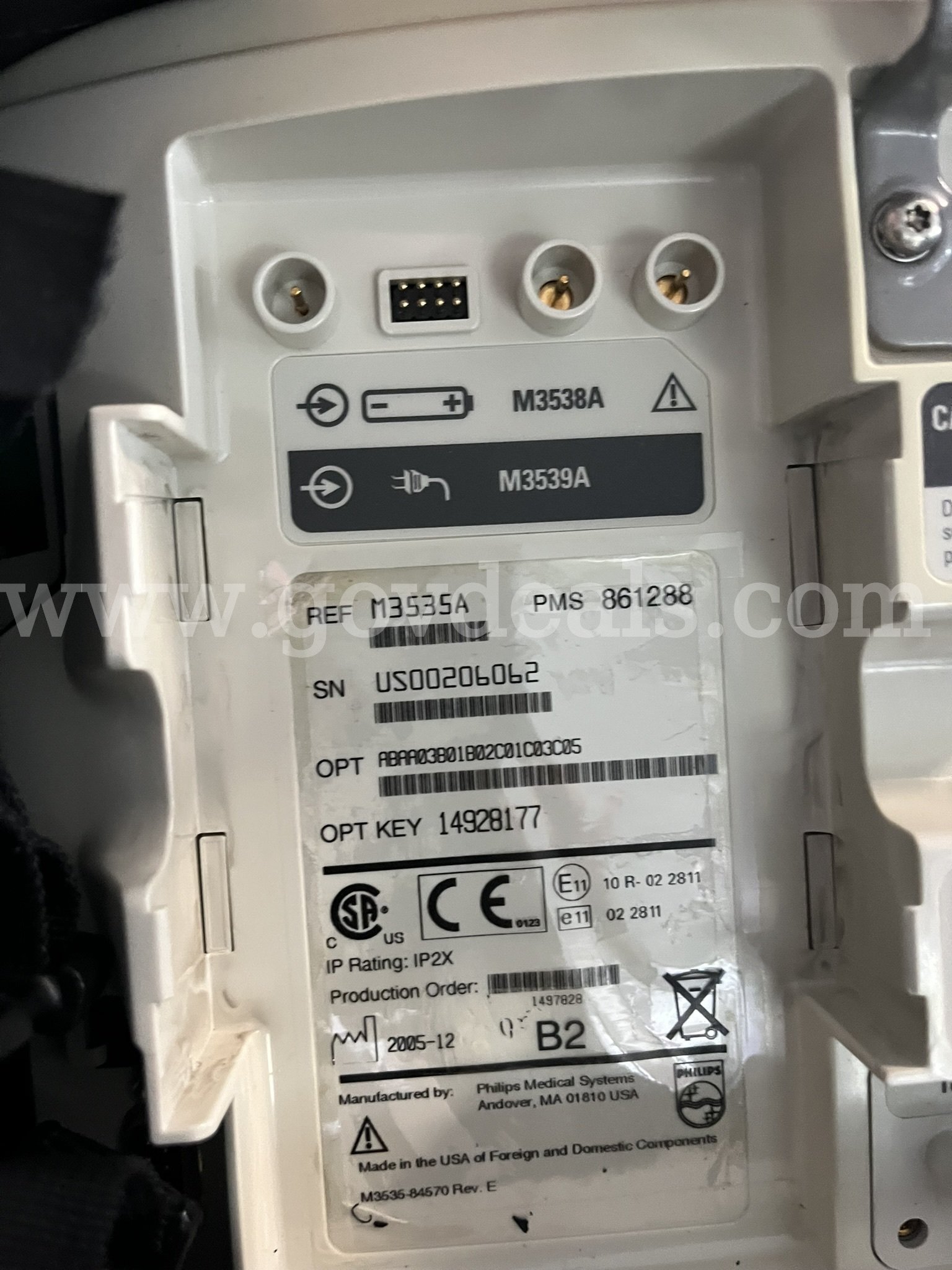Heart Monitor Philips Heartstart MRX Philips Heartstart MRX Government Surplus Auction - Photo #3
