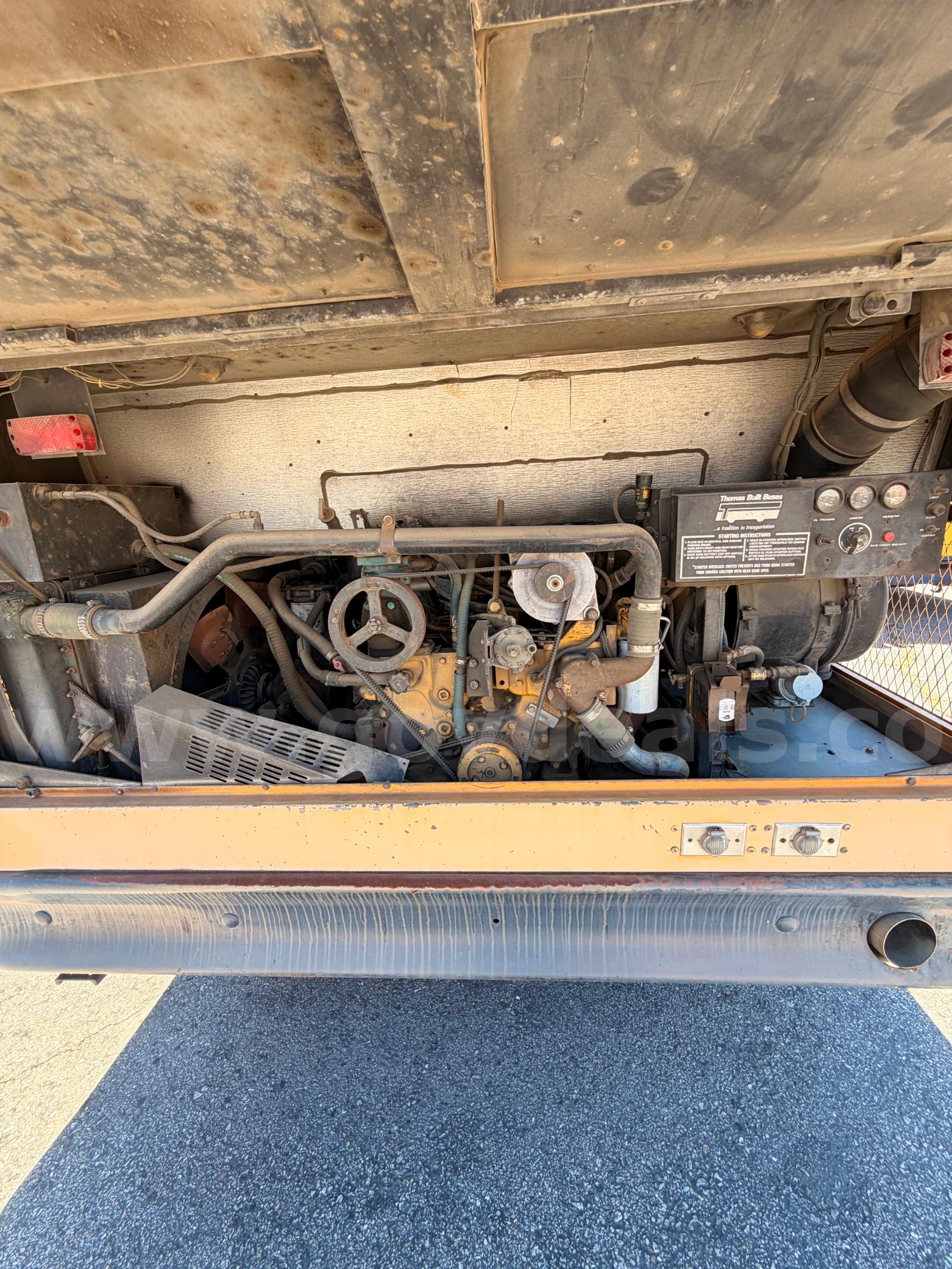 1990 THOMAS SCHOOL BUS THOMAS TRANSIT Government Surplus Auction - Photo #5