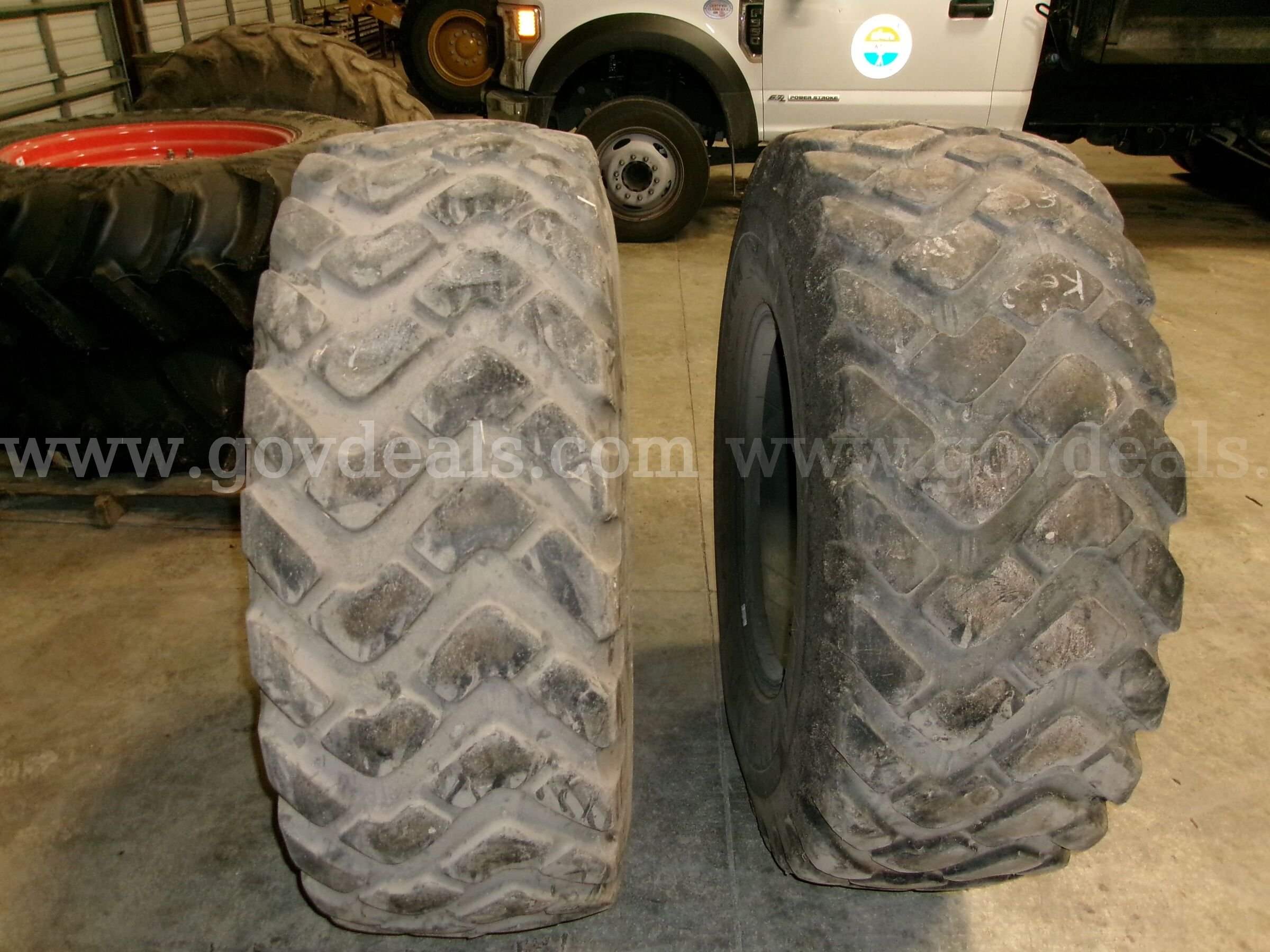 2 USED MICHELIN GRADER TIRES