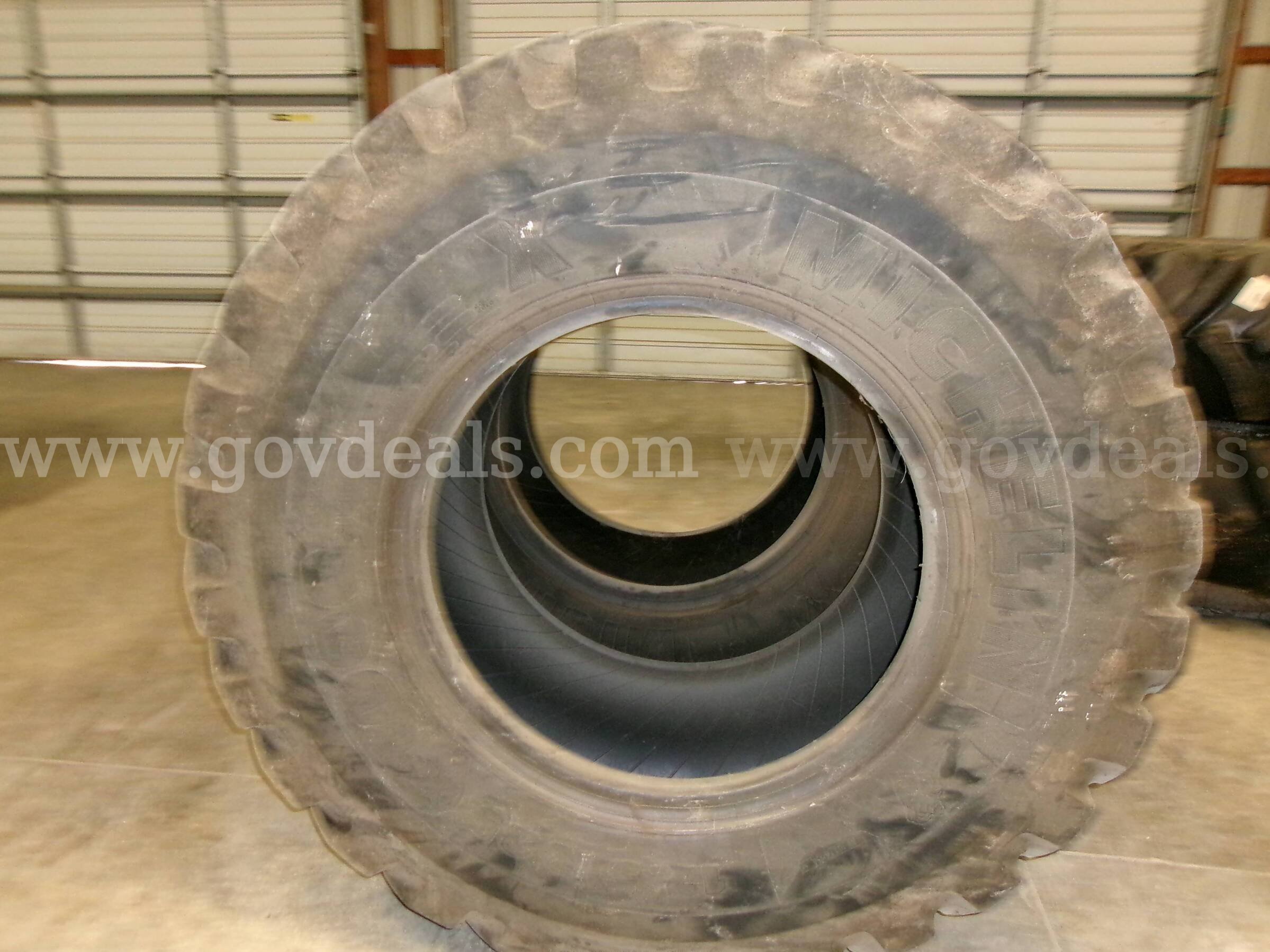 2 USED MICHELIN GRADER TIRES   Government Surplus Auction - Photo #2