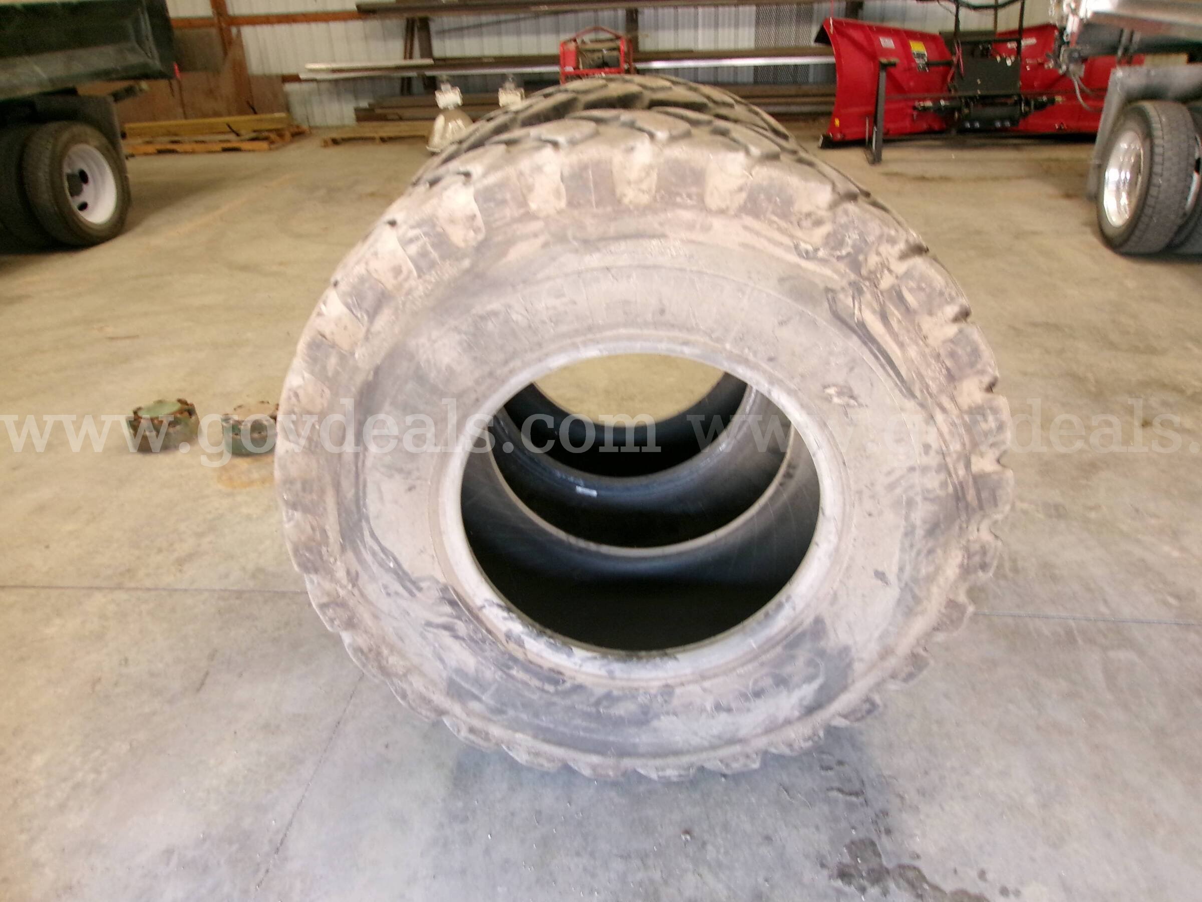 2 USED MICHELIN GRADER TIRES   Government Surplus Auction - Photo #3