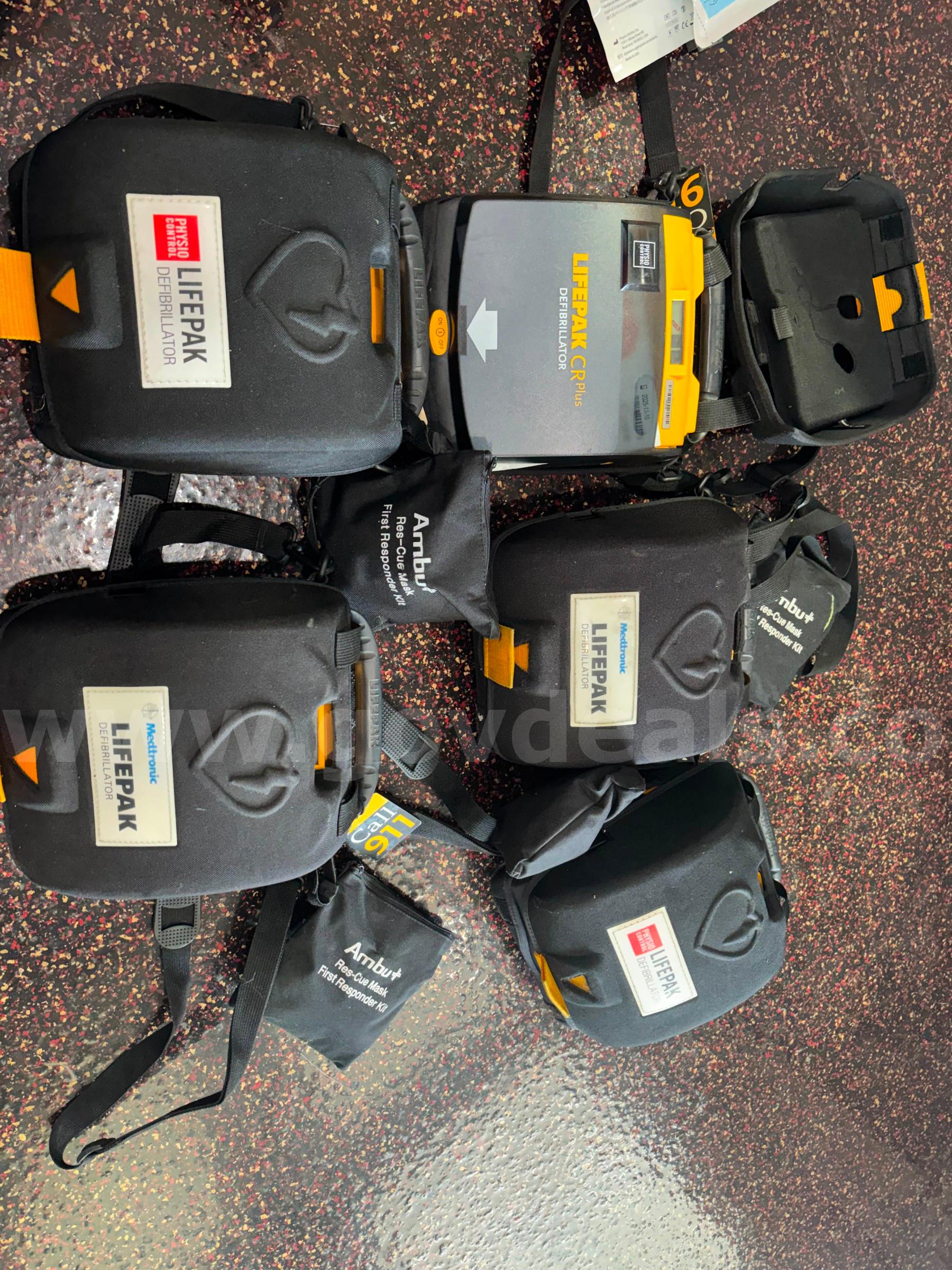 Lifepak Defibrillator LOT of 5 Lifepak  Government Surplus Auction - Photo #3