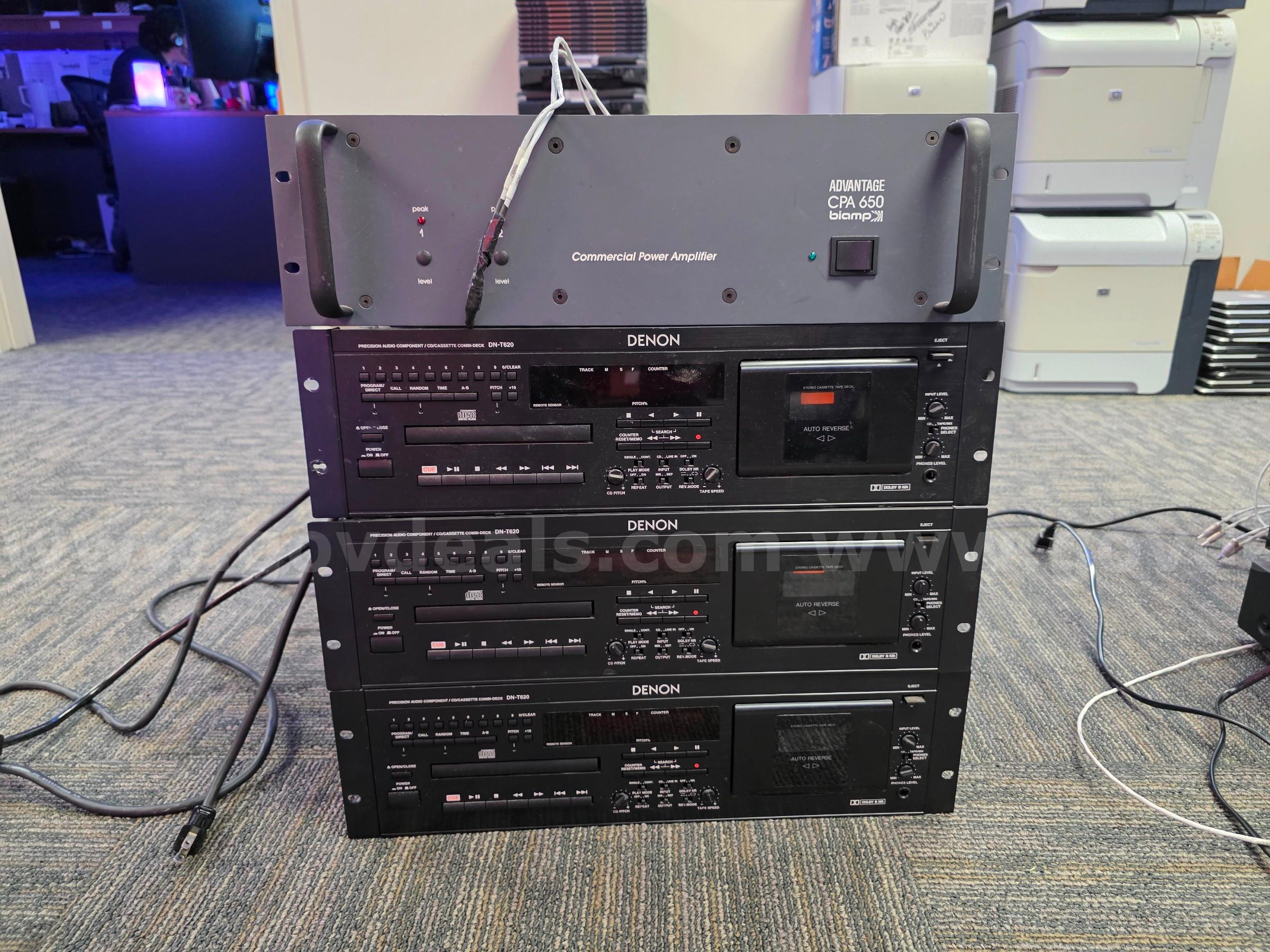 LOT OF USED AUDIO EQUIPMENT Crown  Government Surplus Auction - Photo #3