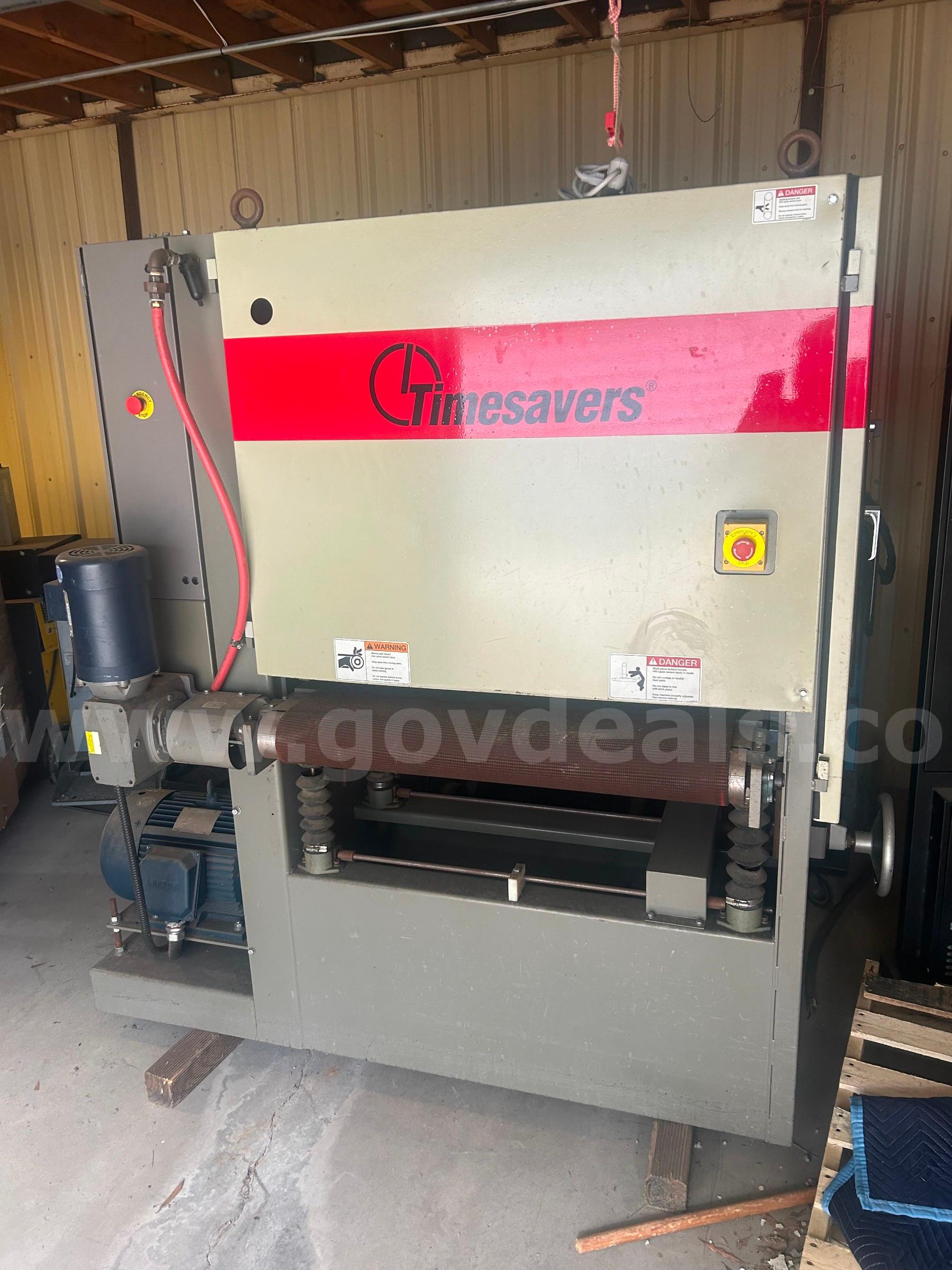 Timesavers Belt Sander  137-1HP75 Government Surplus Auction - Primary Photo