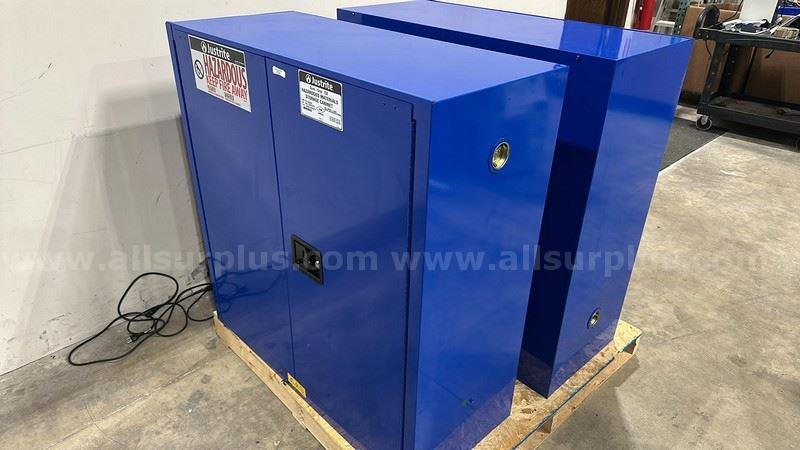 Justrite Sure-Grip EX Hazardous Materials Storage Cabinet