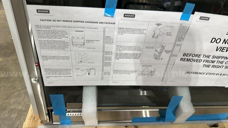 Baker CY401 SterilGARD Bio Safety Cabinet with table Baker CY401 Government Surplus Auction - Photo #6