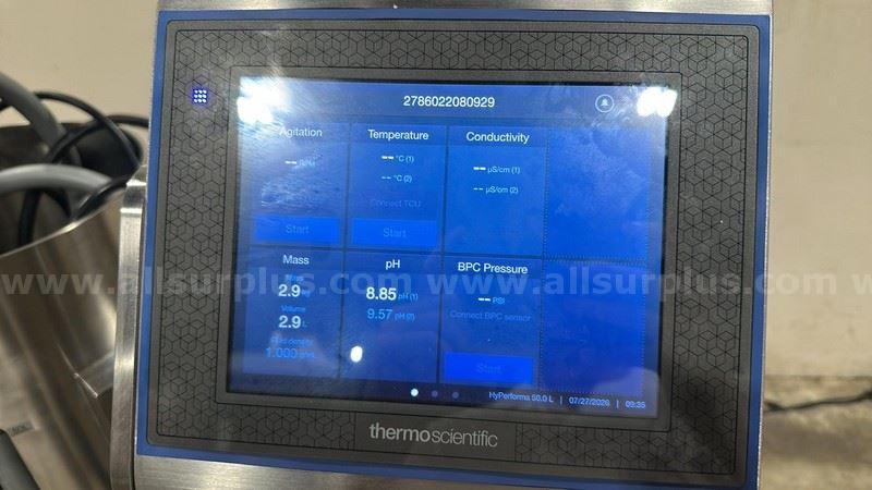 Thermo Scientific SUM0050.17841 HyPerforma Single-Use Mixer Thermo Scientific SUM0050.17841 Government Surplus Auction - Photo #3
