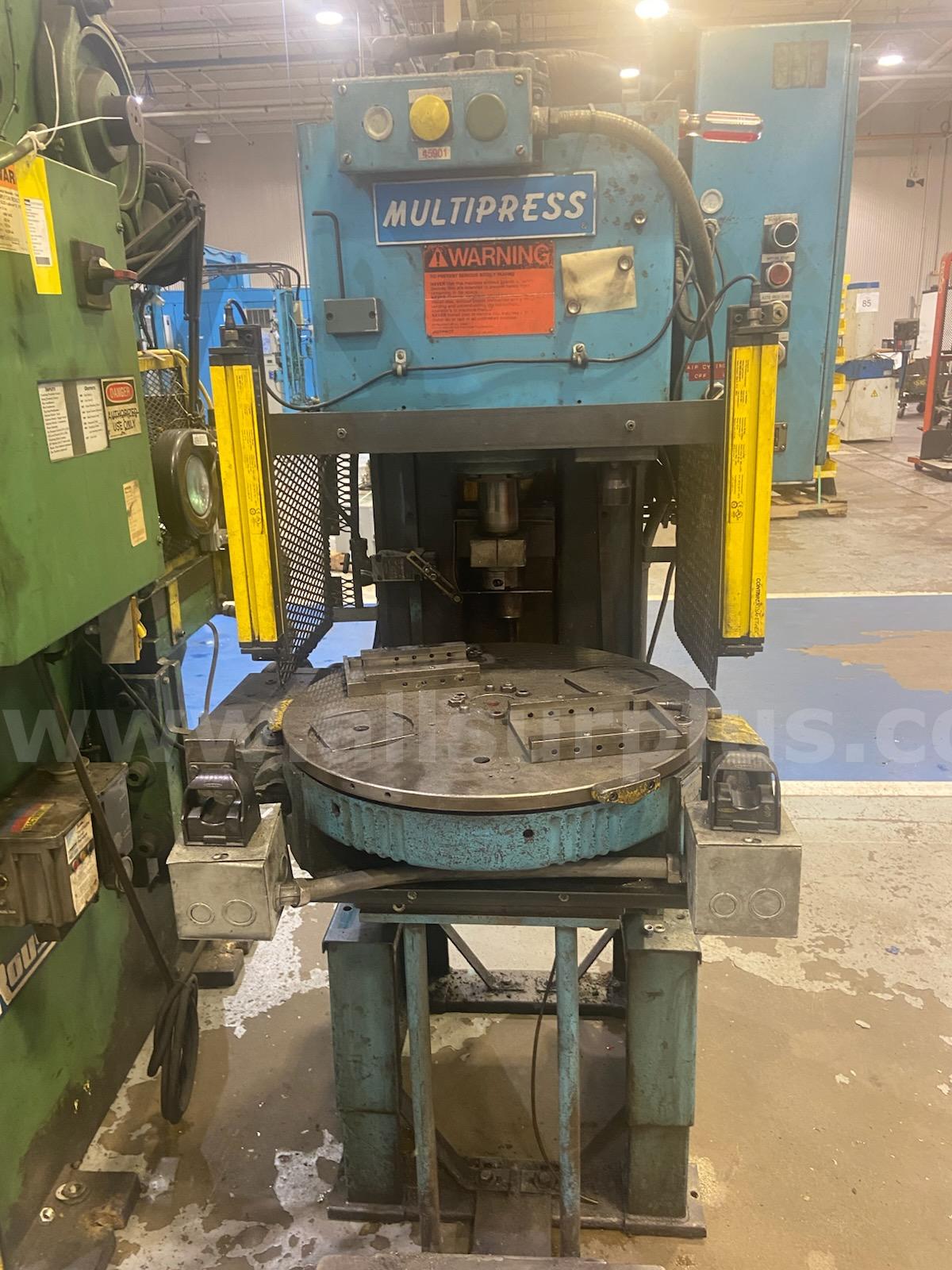 Multipress Mechanical Crimping Press Multipress WR87M C409 IT106 Government Surplus Auction - Primary Photo