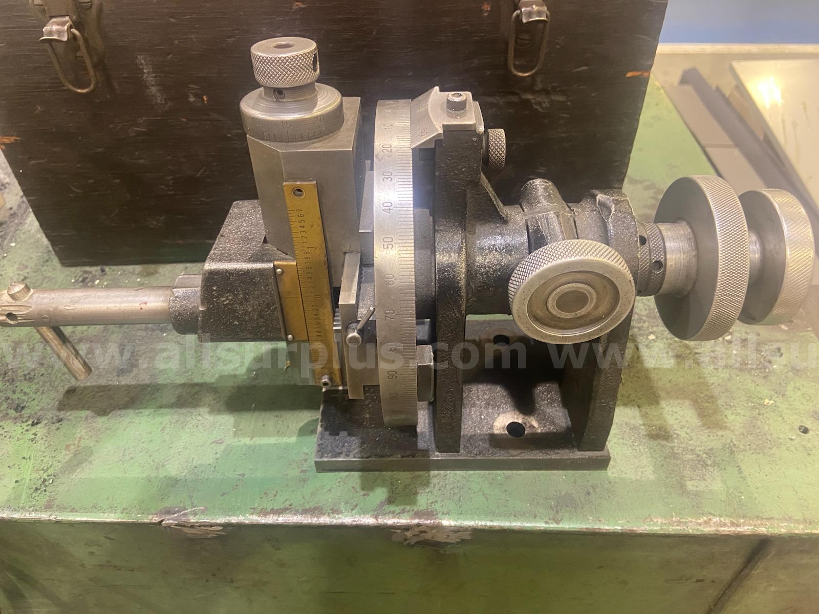 1953 Perfex Tanigmatic Grinding Wheel Dresser w/ATT Perfex Tanigmatic Government Surplus Auction - Photo #3